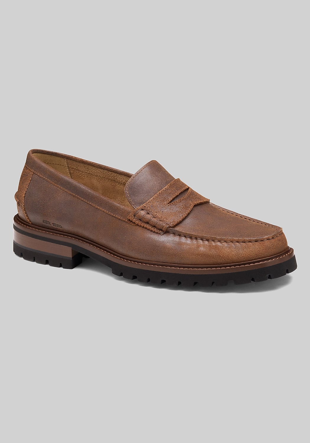 Johnston & Murphy Collier Penny Moc Toe Loafers