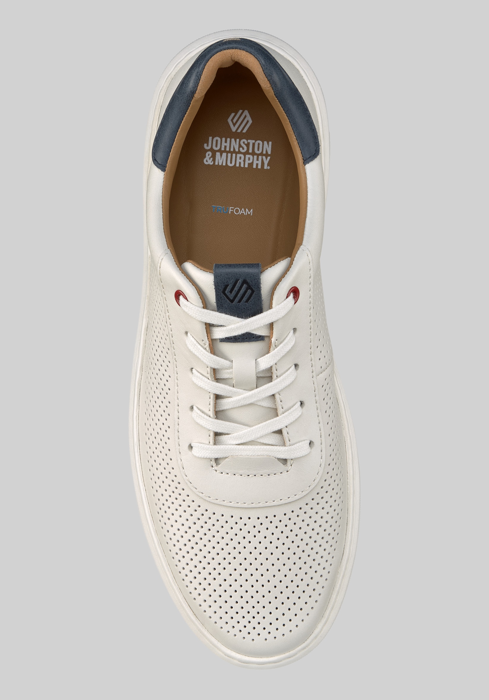 Johnston & Murphy Anders Perforated U Throat Sneakers