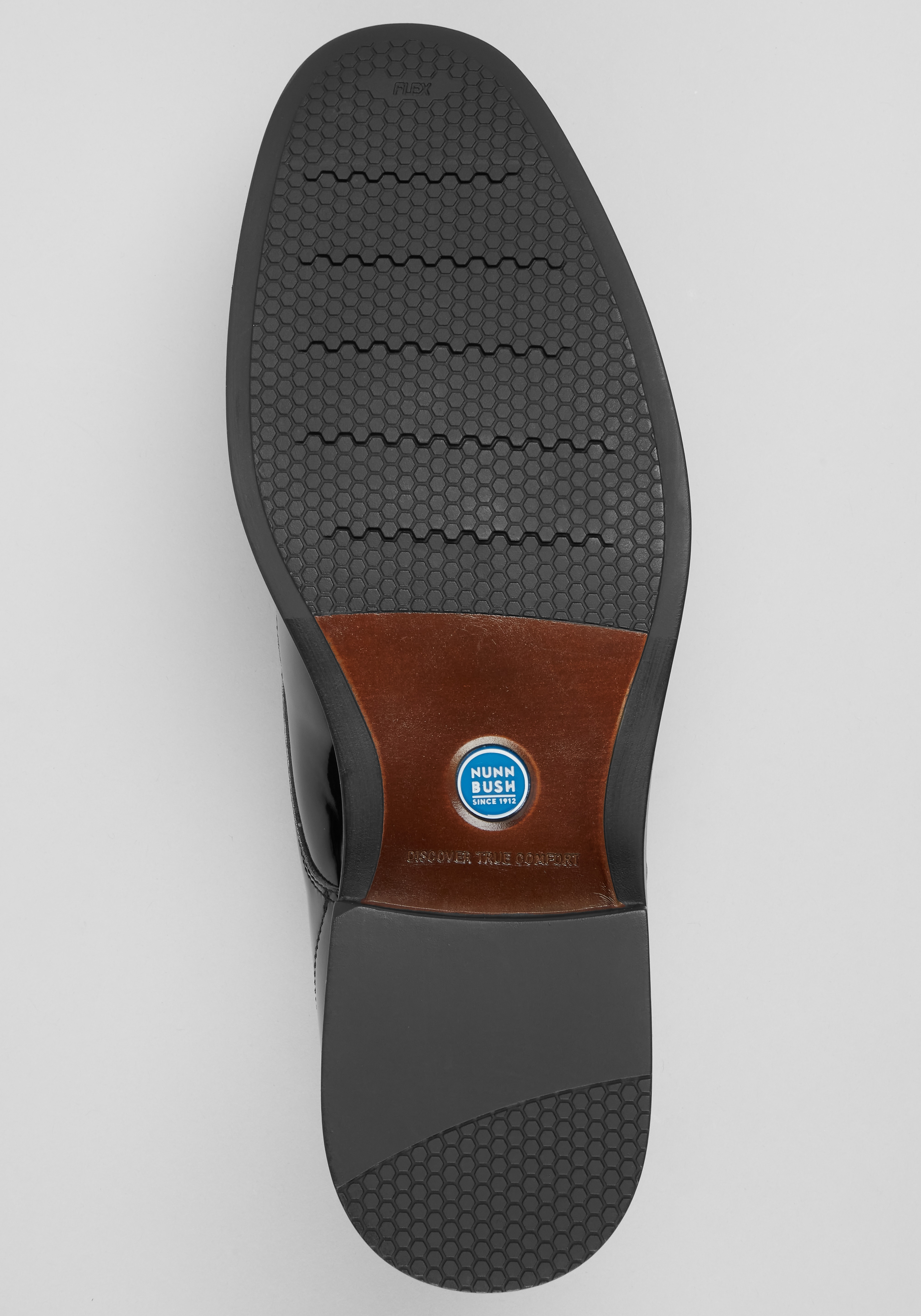 Nunn Bush Centro Flex Formal Plain Toe Oxfords