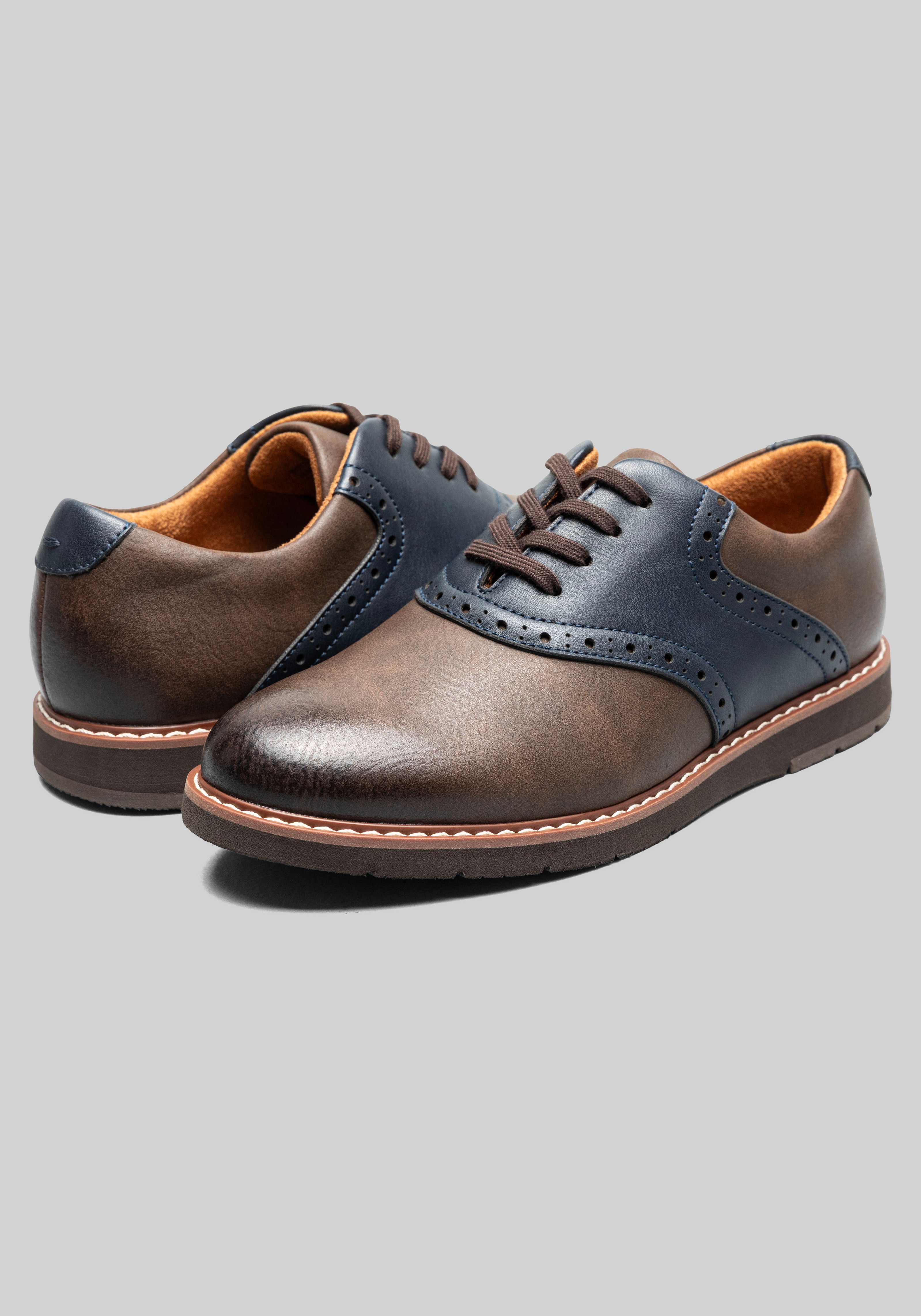 Florsheim Vibe Jr. Boys Saddle Shoes