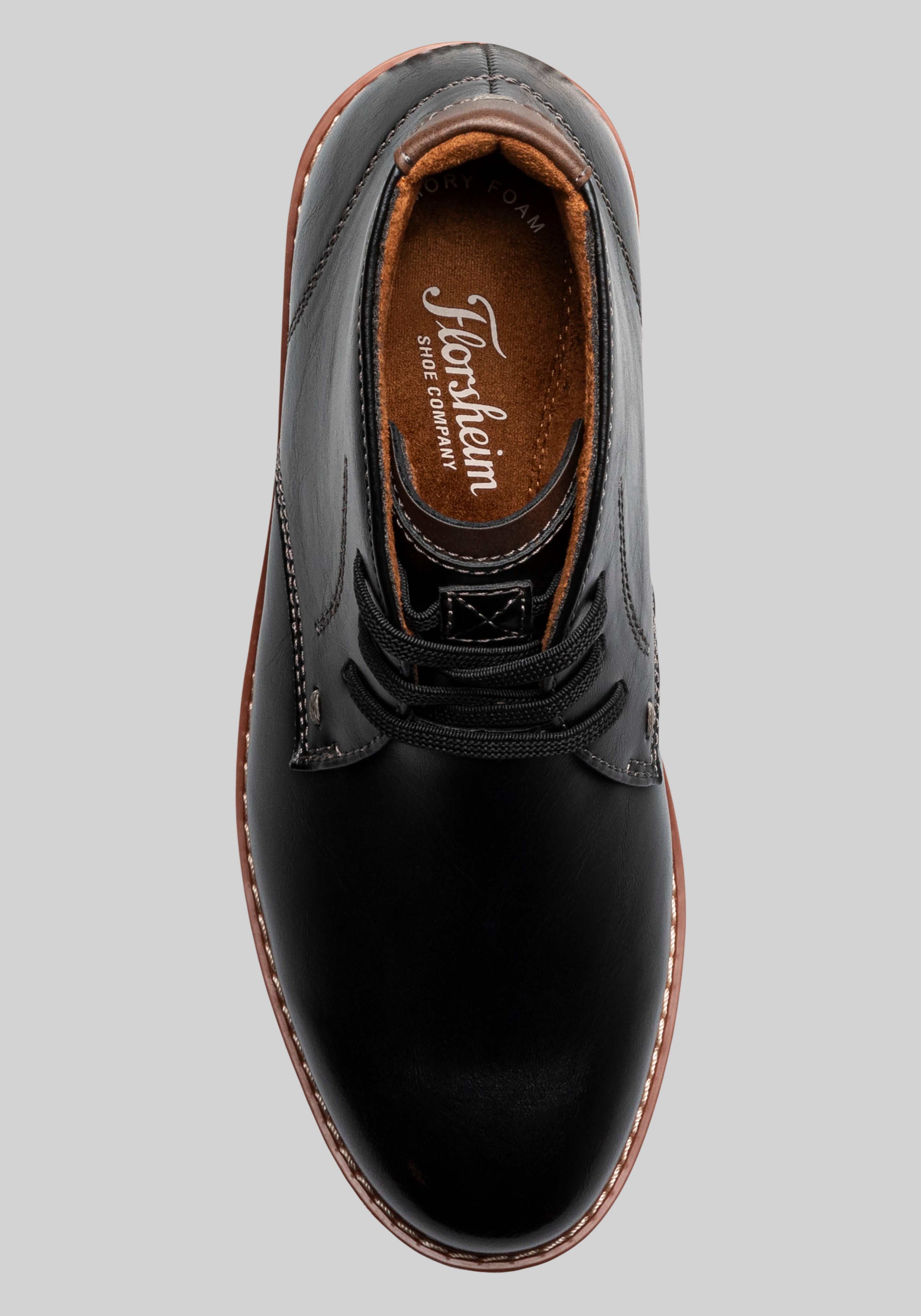 Florsheim Vibe Jr. Boys Plain Toe Chukka Boots