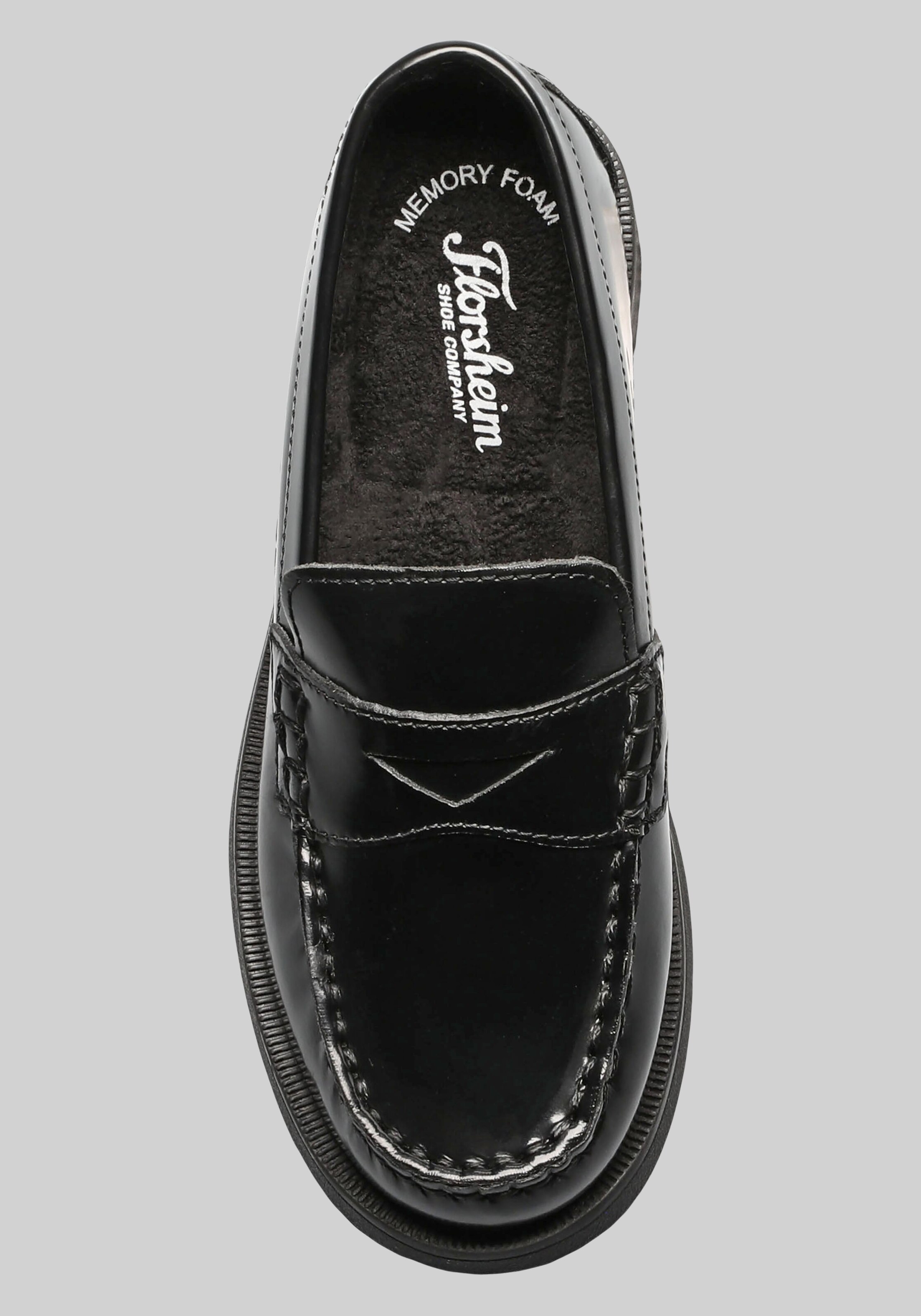 Florsheim Croquet Jr Boys Moc Toe Penny Loafers