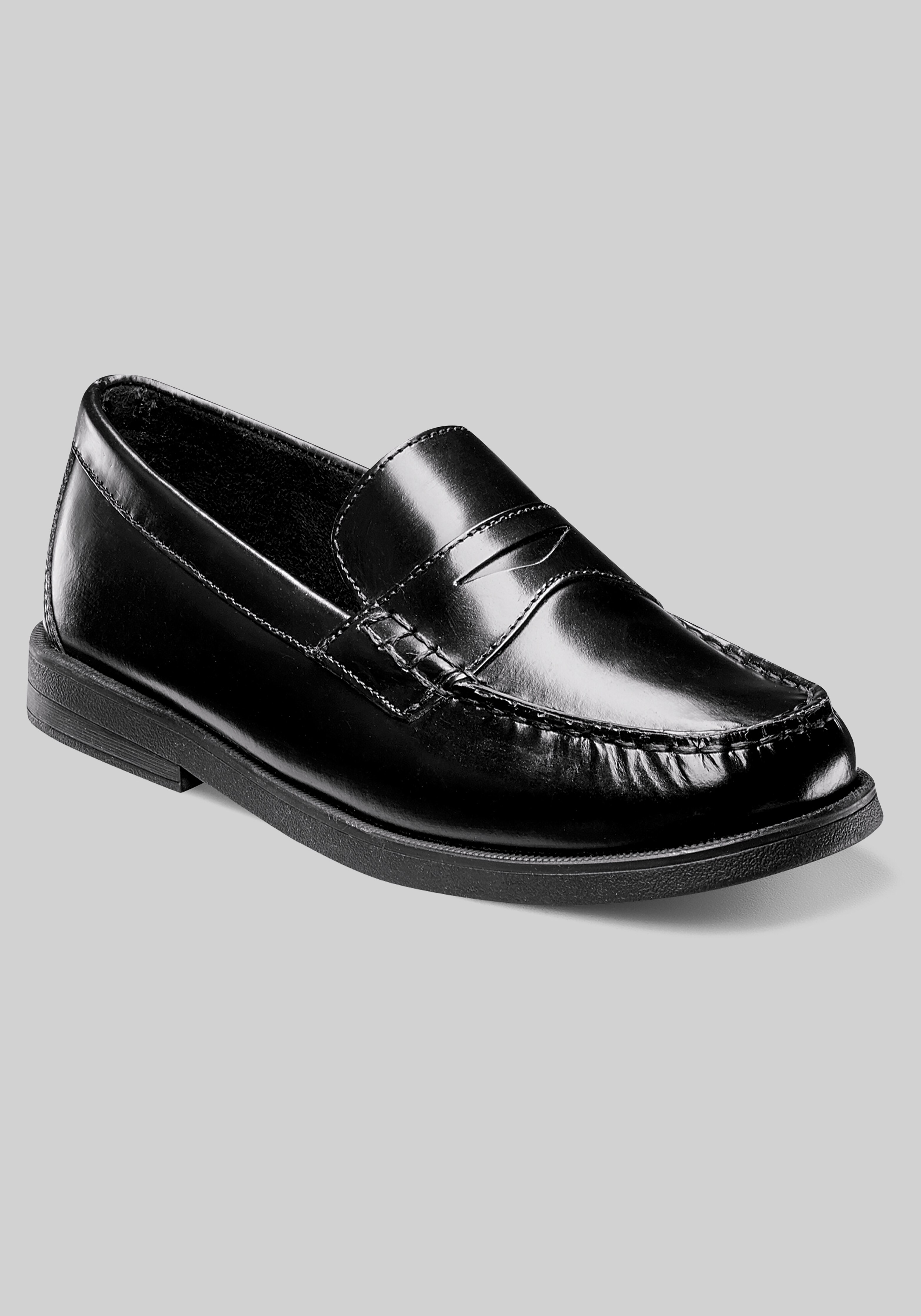 Florsheim Croquet Jr Boys Moc Toe Penny Loafers