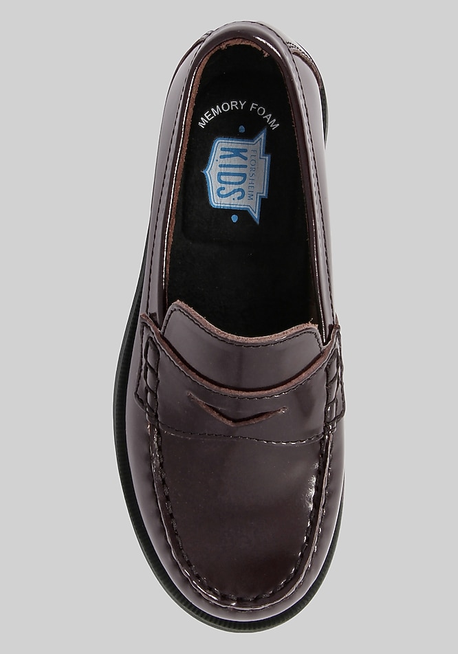 Florsheim Croquet Jr Boys Moc Toe Penny Loafers - Mens Clothing