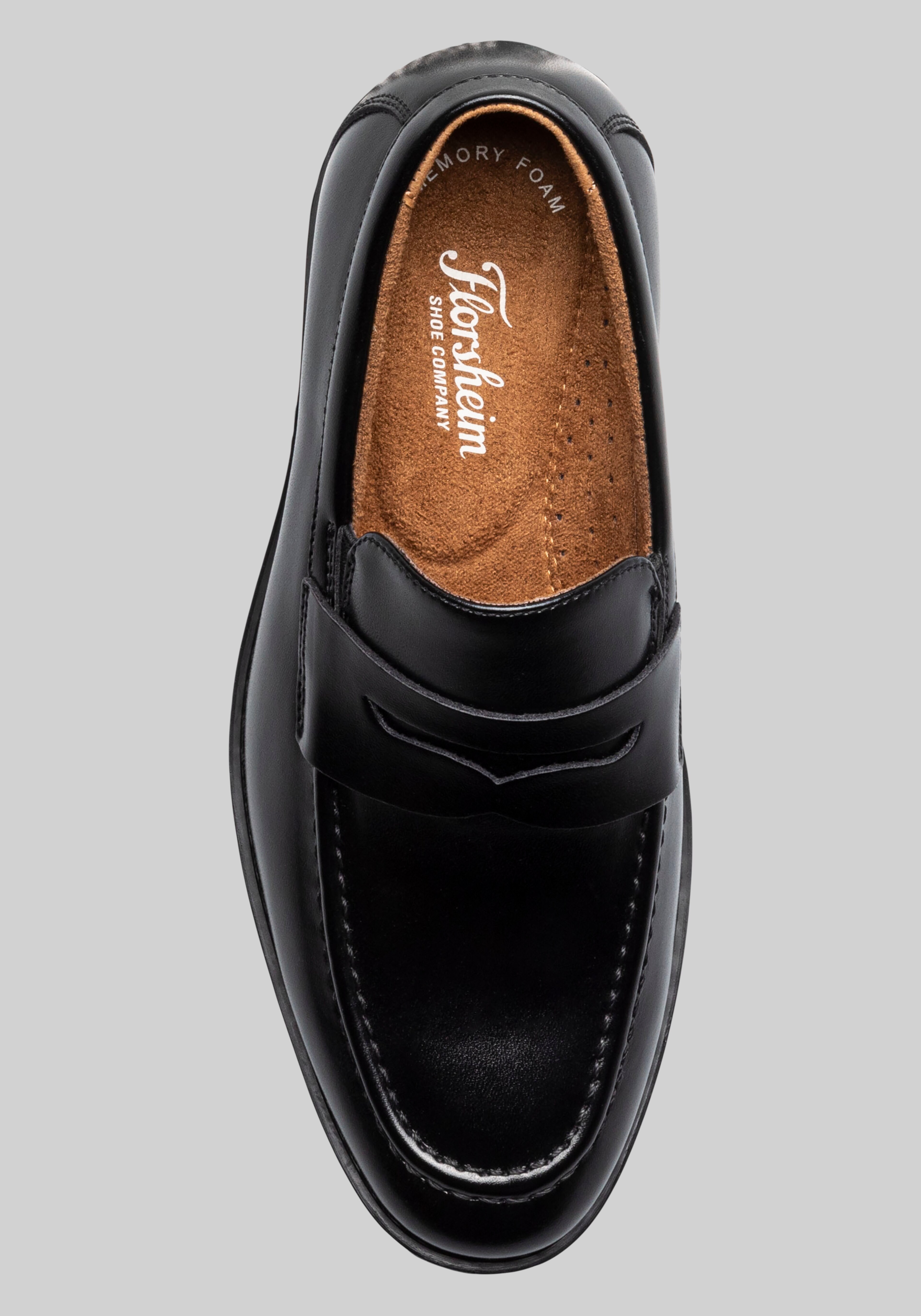 Florsheim Rucci Jr. Boys Moc Toe Penny Loafers