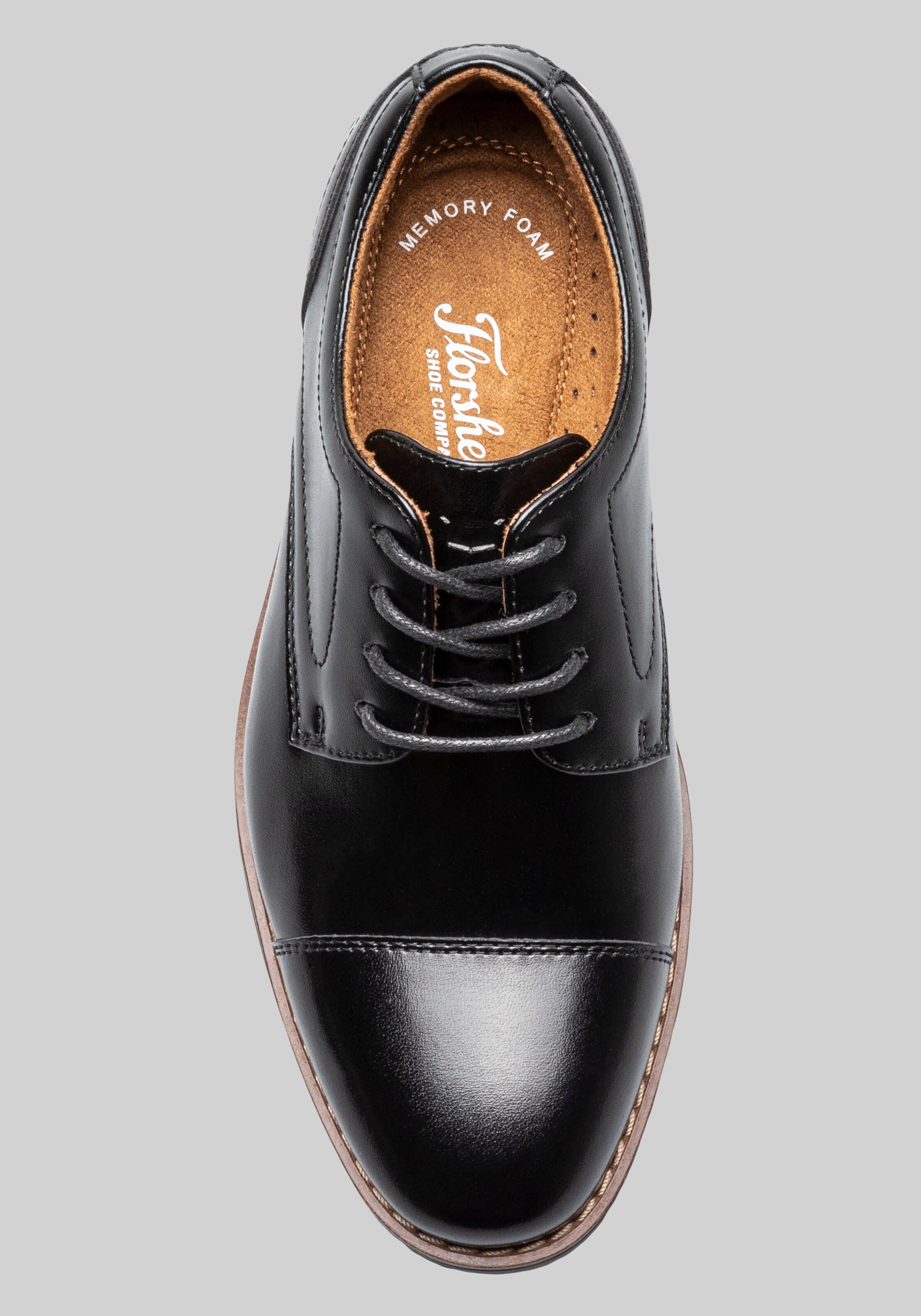 Florsheim Rucci Jr. Boys Cap Toe Oxfords