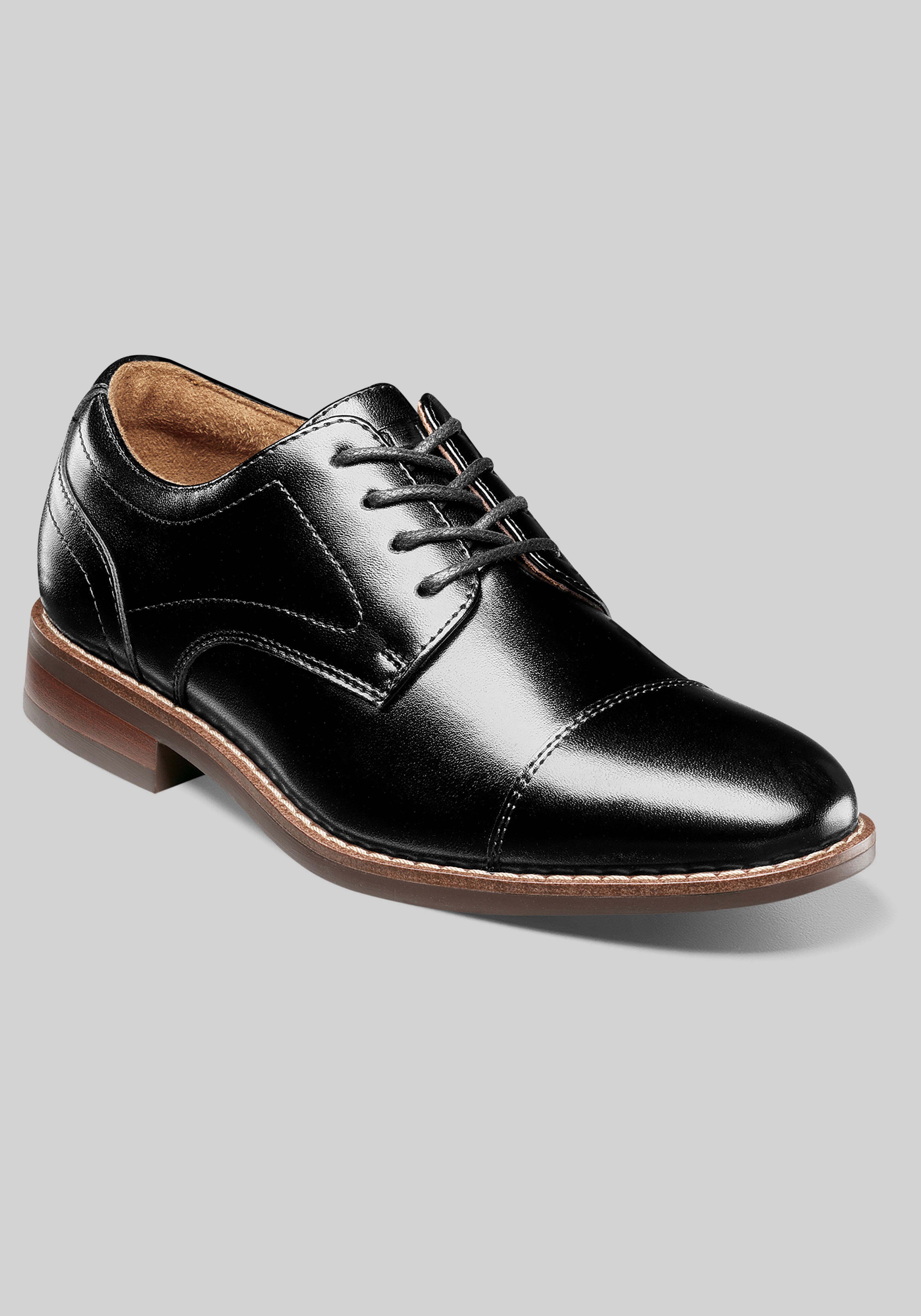Florsheim Rucci Jr. Boys Cap Toe Oxfords