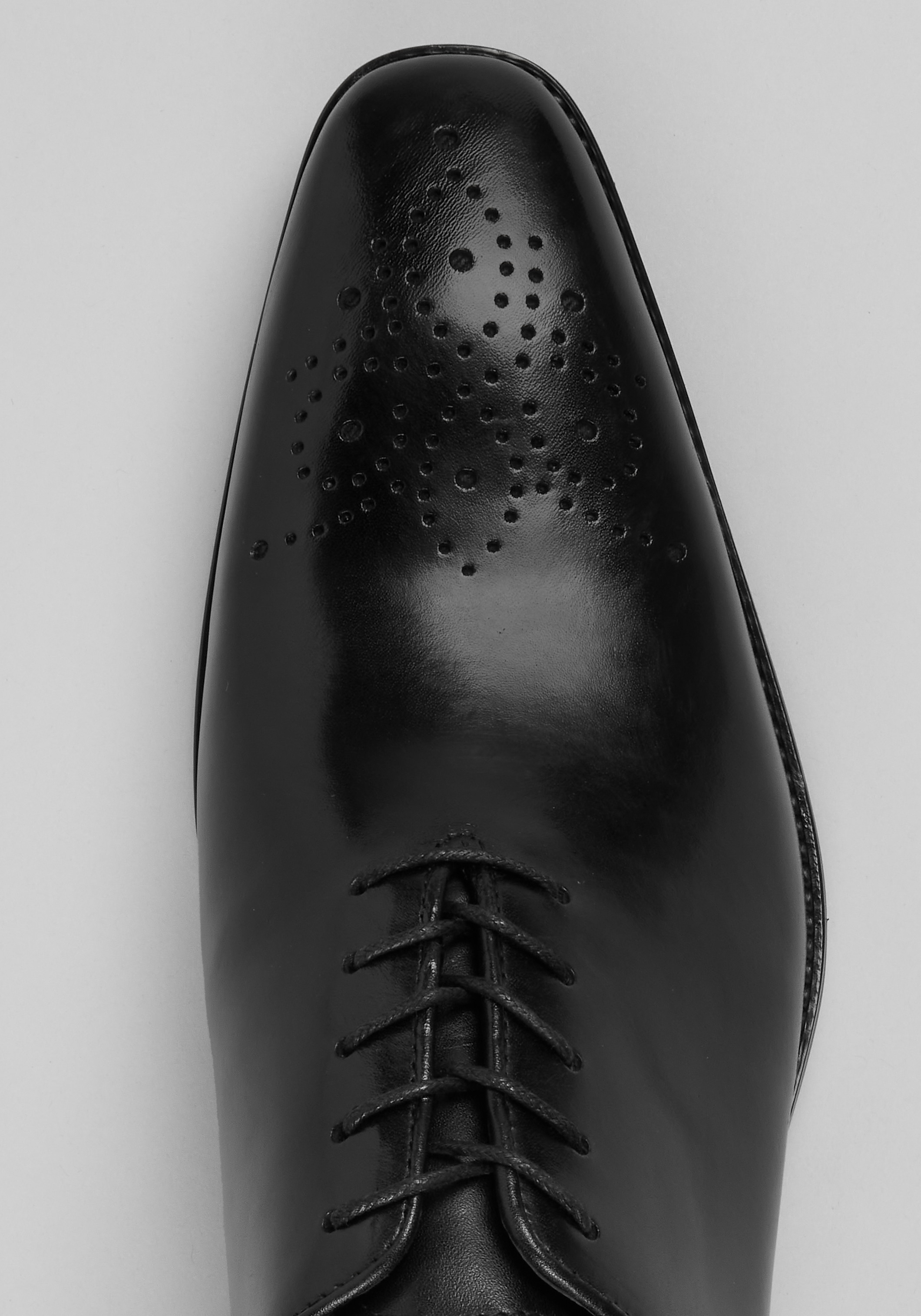 Carrucci Hand-Burnished Dress Oxfords