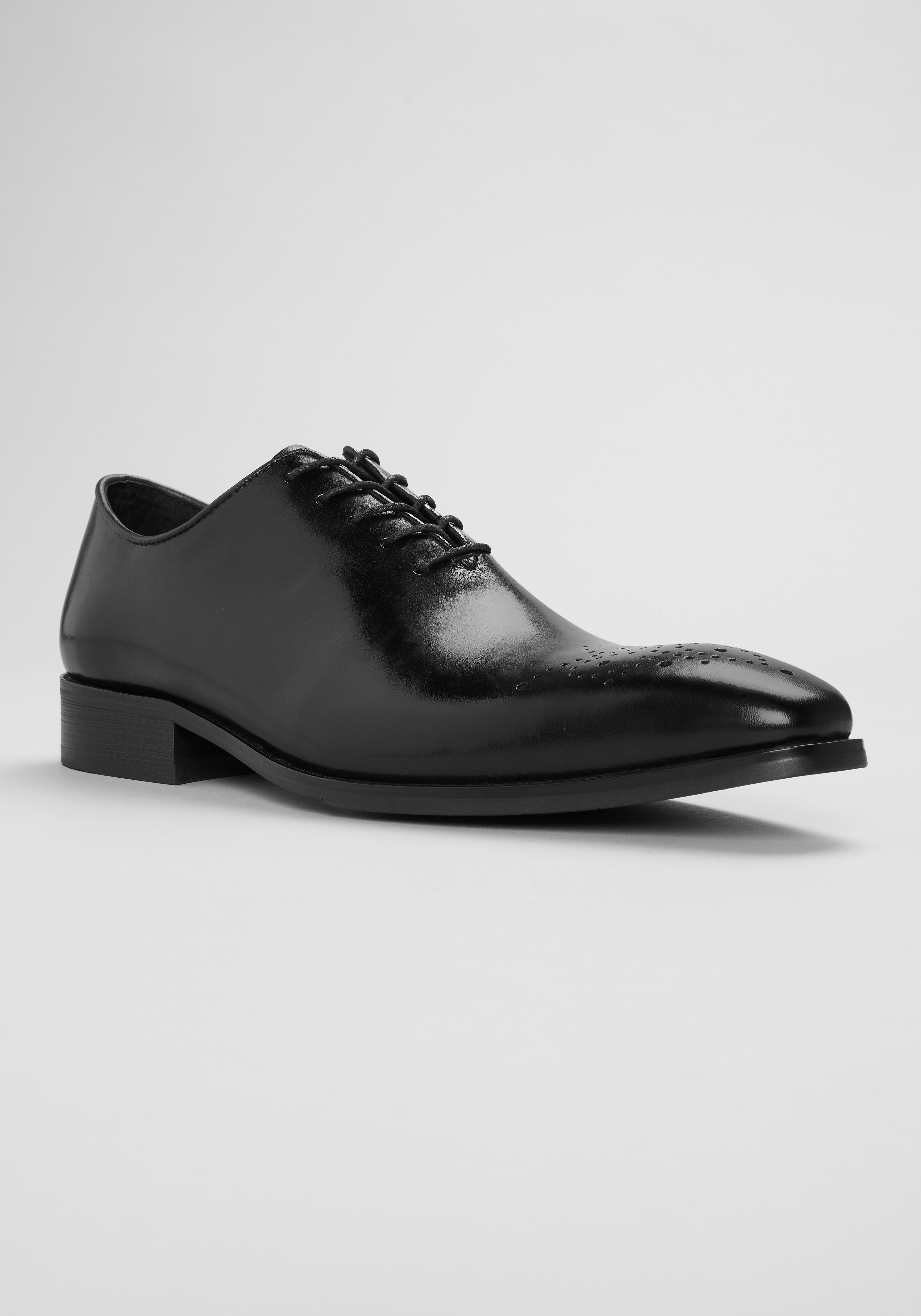 Carrucci Hand-Burnished Dress Oxfords