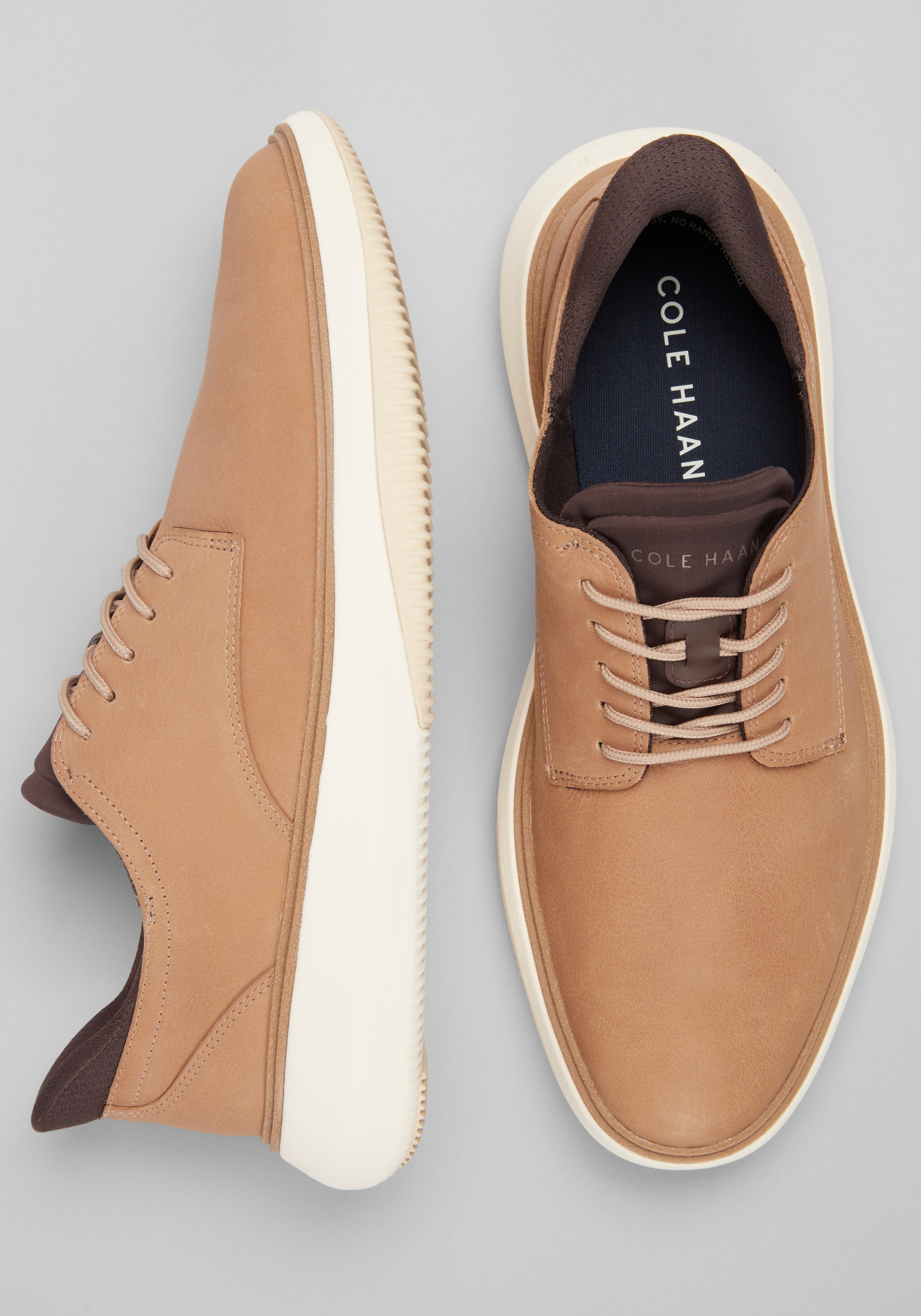 Men's Shoes, Cole Haan Grand Phaze Plain Toe Quick On Oxfords - Jos A Bank