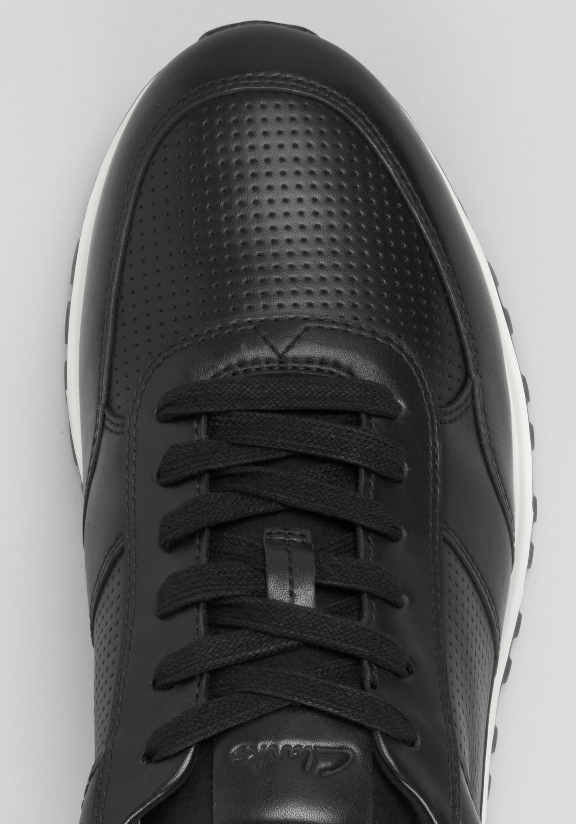 Clarks Radwell Leather Sneakers