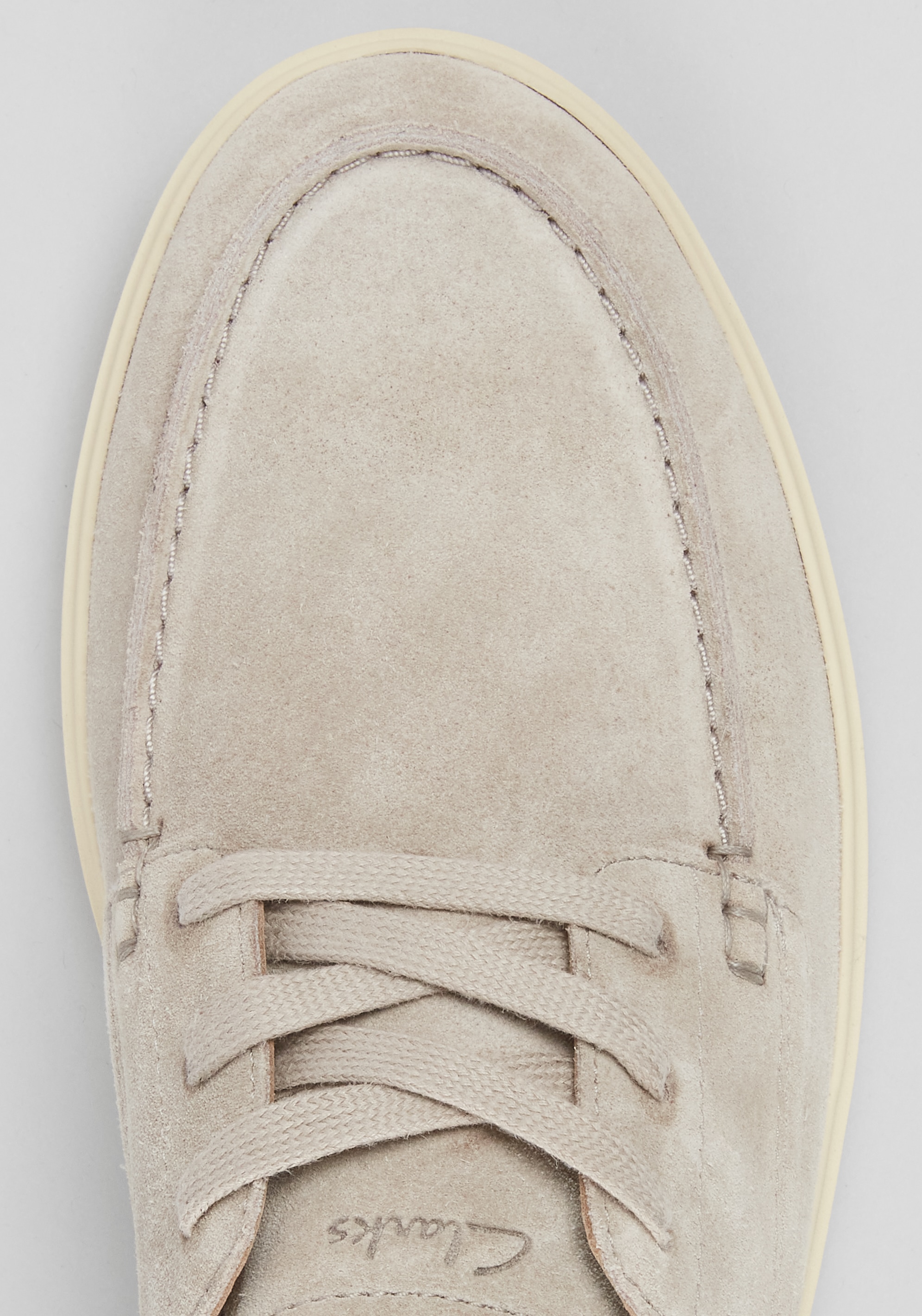 Clarks Lockford Suede Boat Shoes