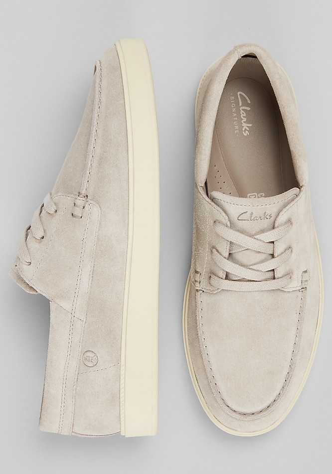 Clarks Lockford Suede Boat Shoes - Mens Clothing Online  display picture 1