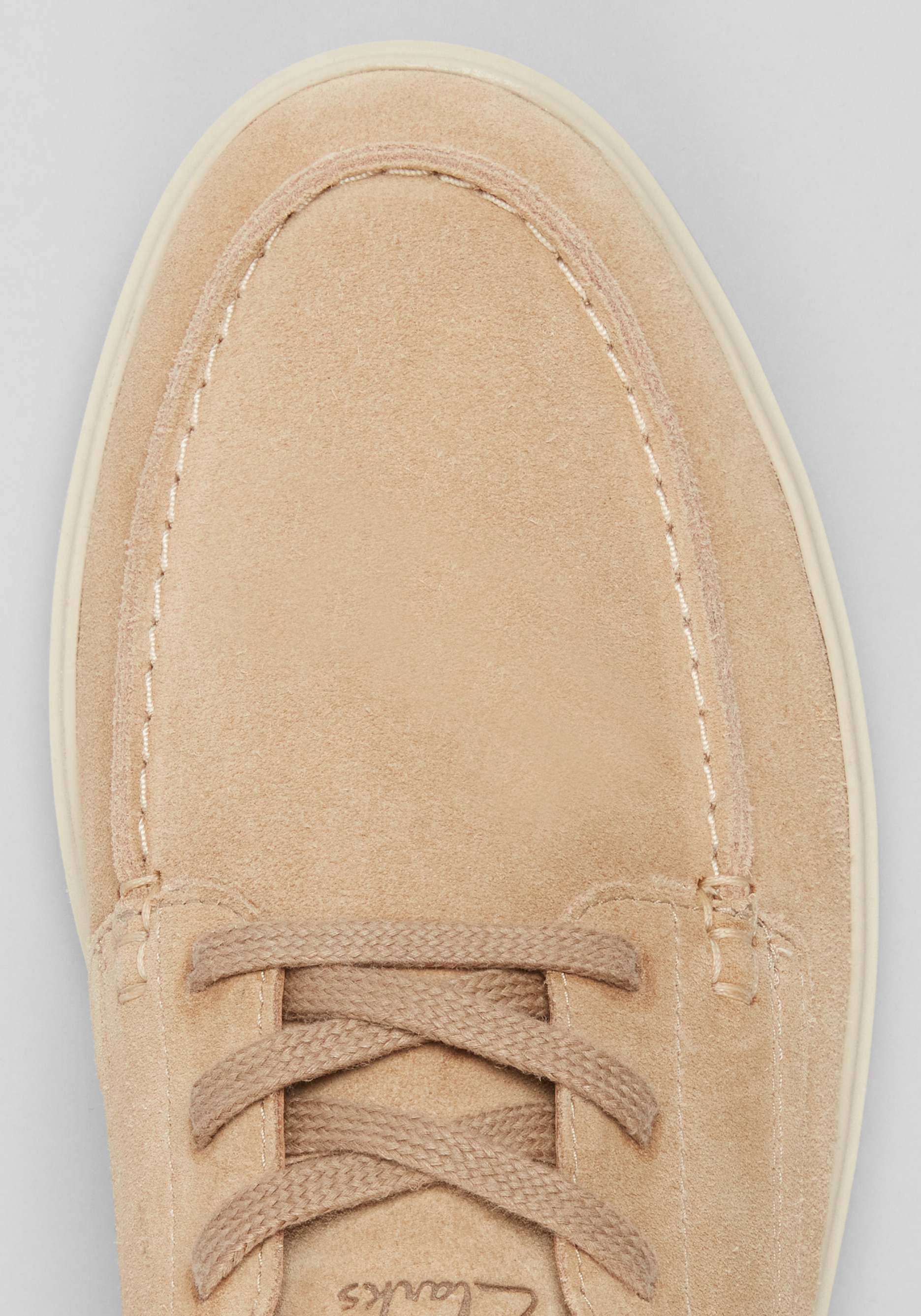Clarks Lockford Suede Boat Shoes