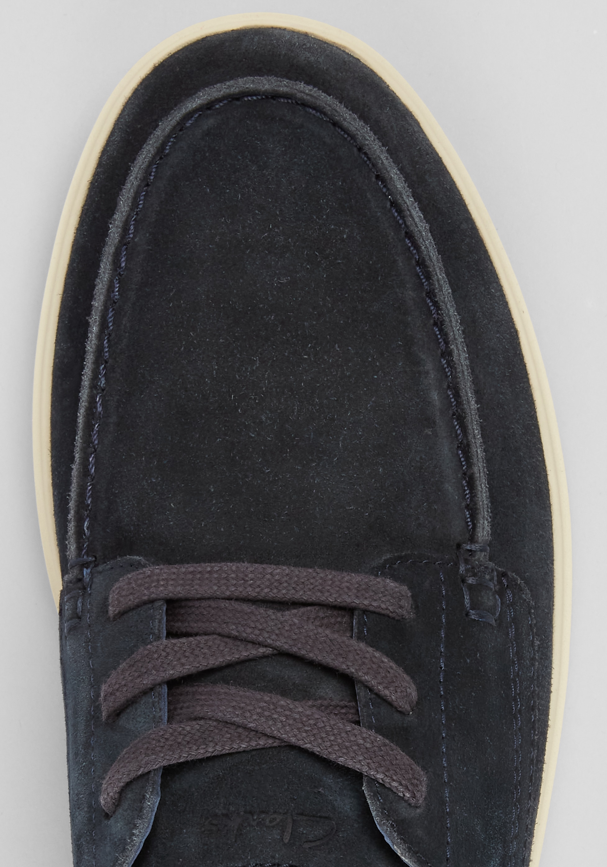 Clarks Lockford Suede Boat Shoes
