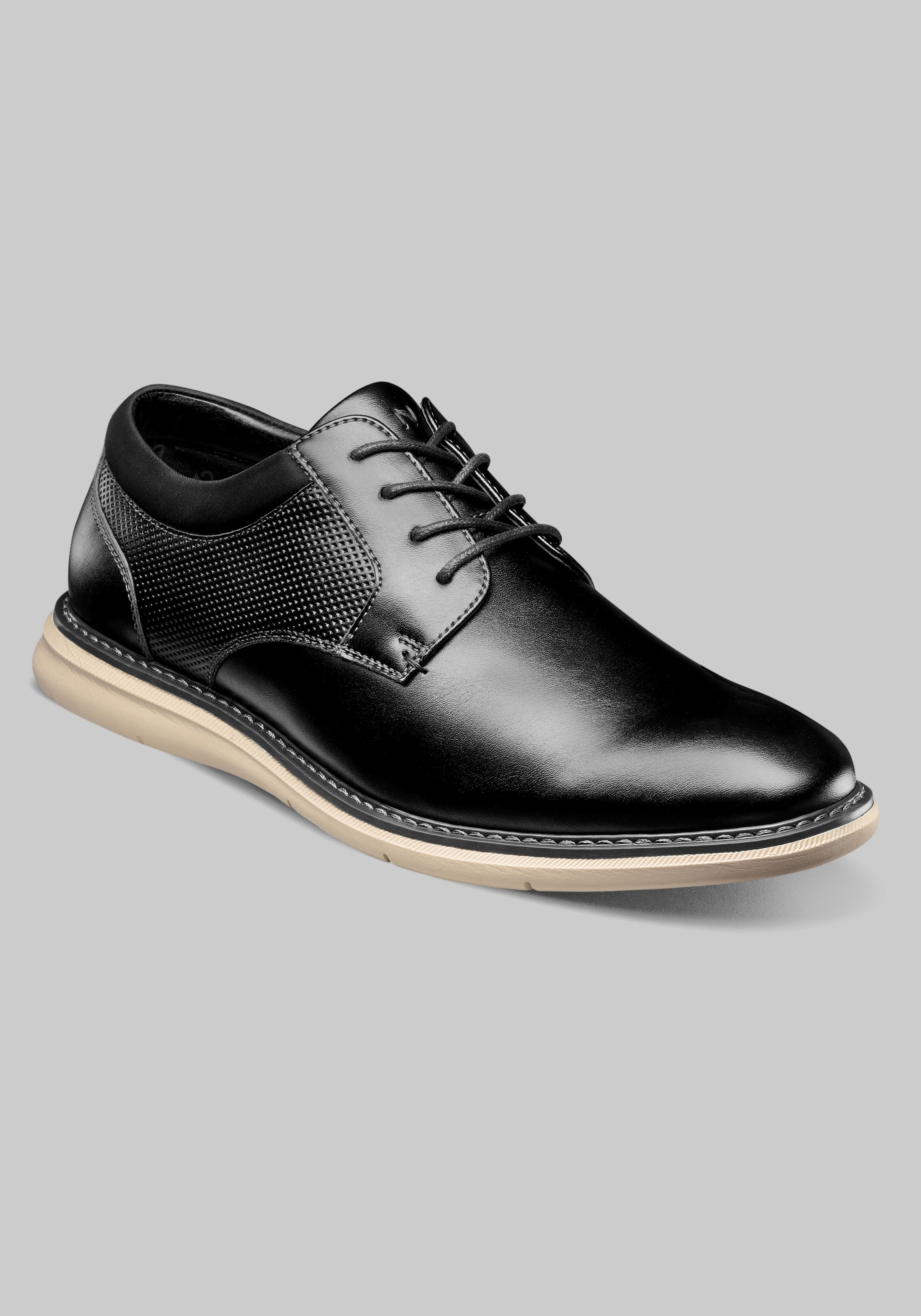Men's New!, Nunn Bush Chase Plain Toe Oxfords - Jos A Bank