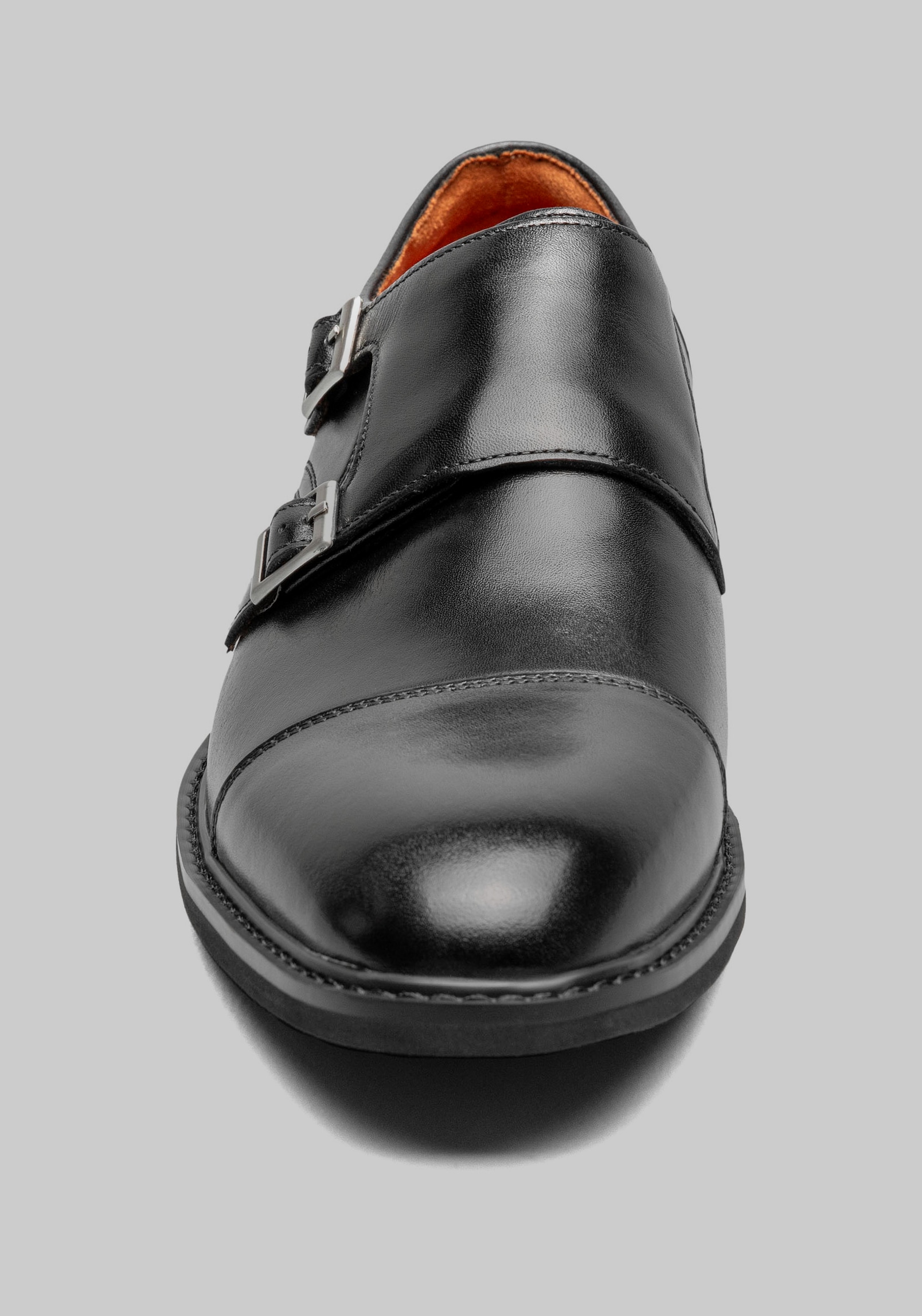 Stacy Adams Boswell Double Monk Strap Cap Toe Shoes