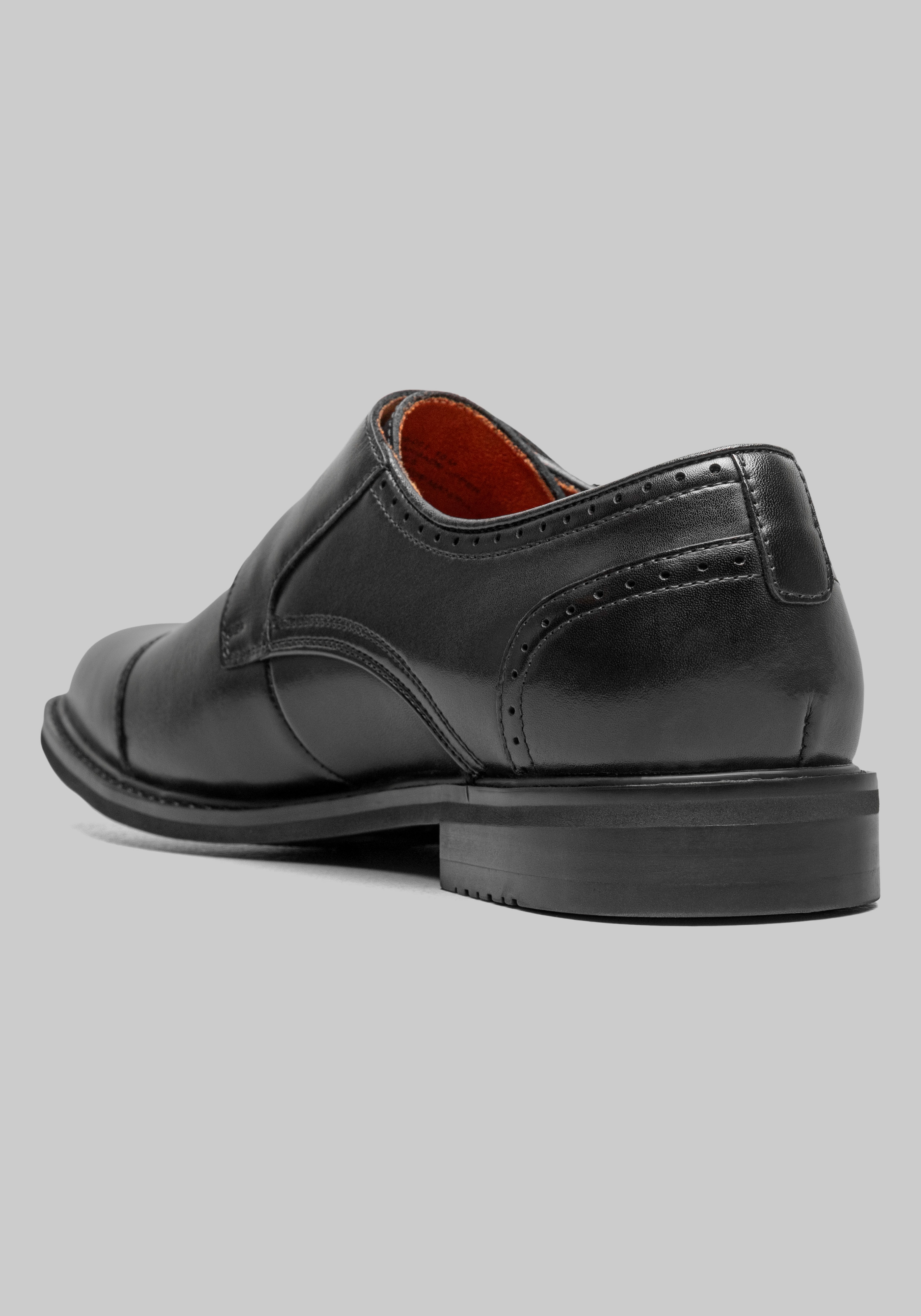 Stacy Adams Boswell Double Monk Strap Cap Toe Shoes