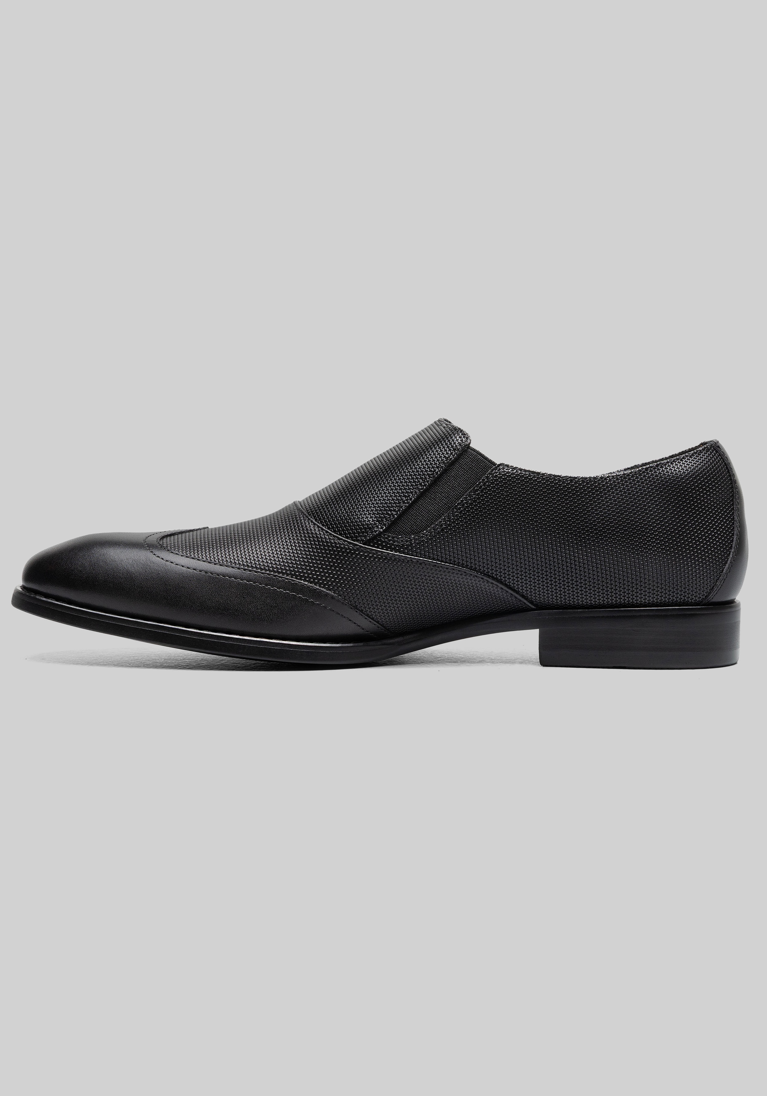 Stacy Adams Lockwood Wingtip Ornament Slip On Shoes