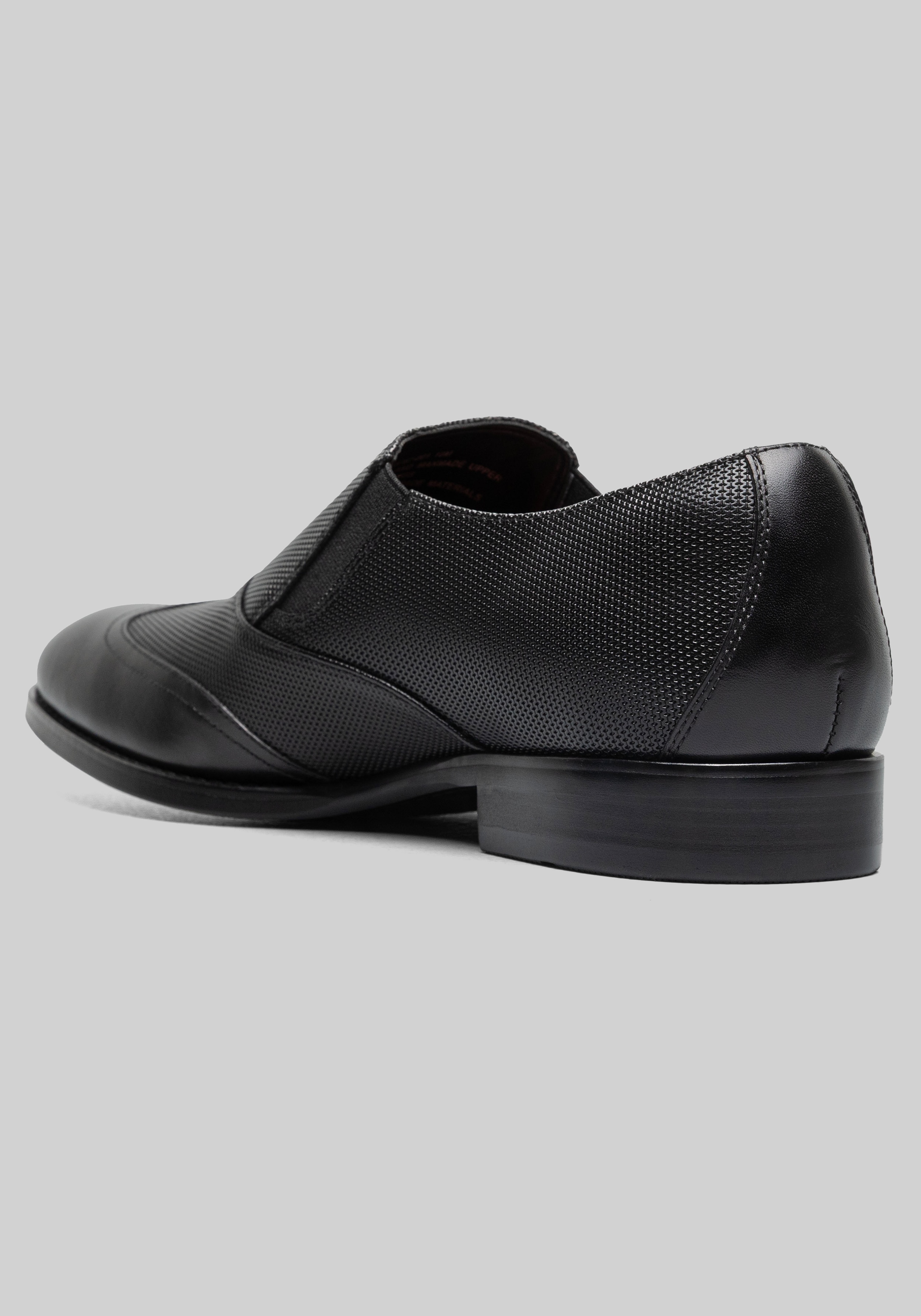 Stacy Adams Lockwood Wingtip Ornament Slip On Shoes