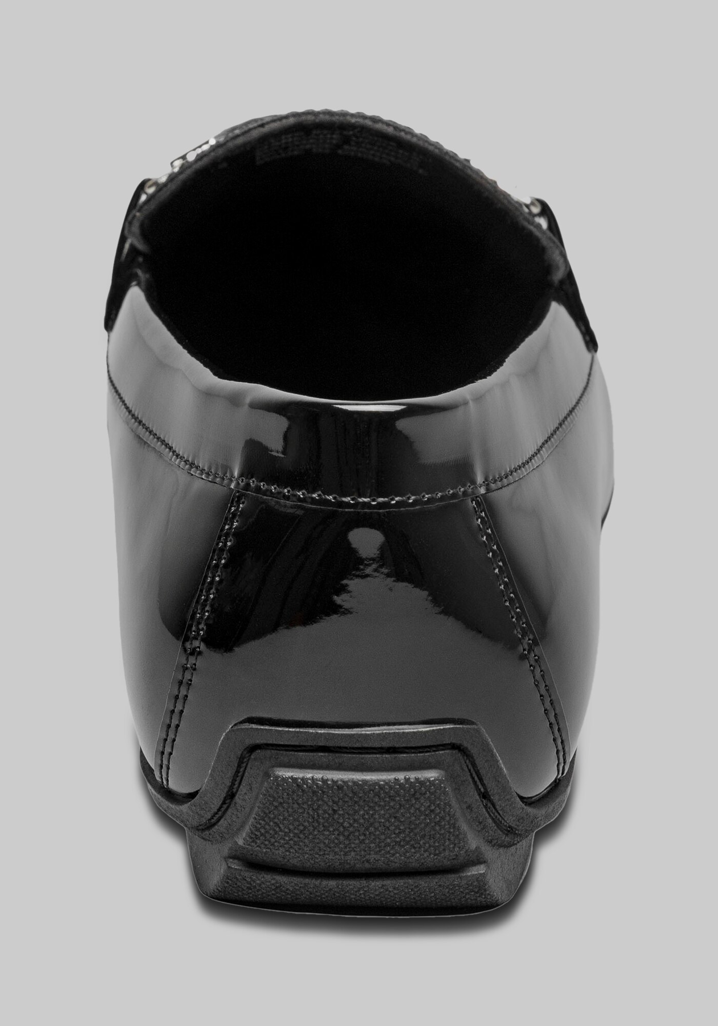 Stacy Adams Sheridan Patent Leather Moc Toe Bit Loafers