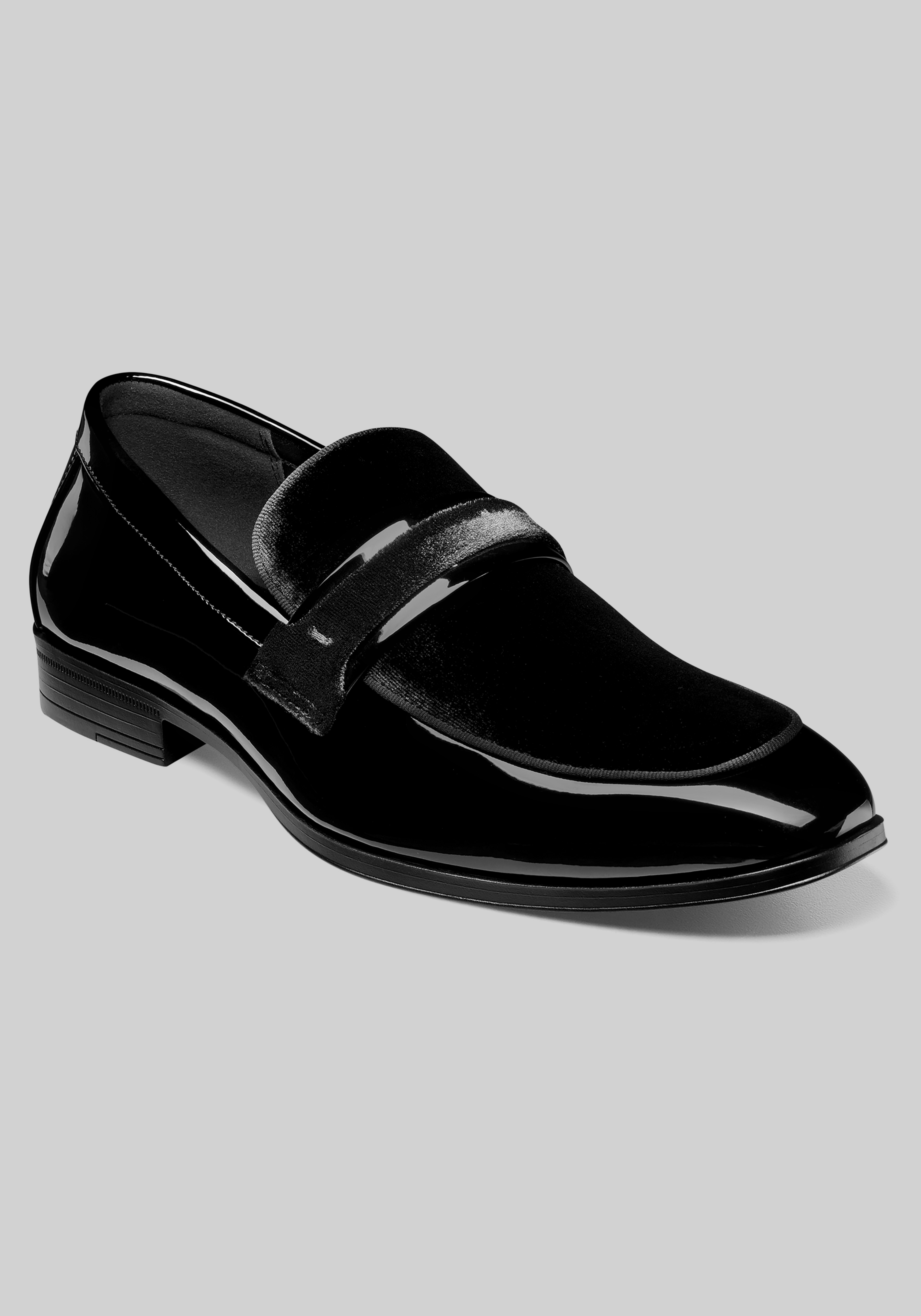 Stacy Adams Spratley Moc Toe Saddle Slip-Ons