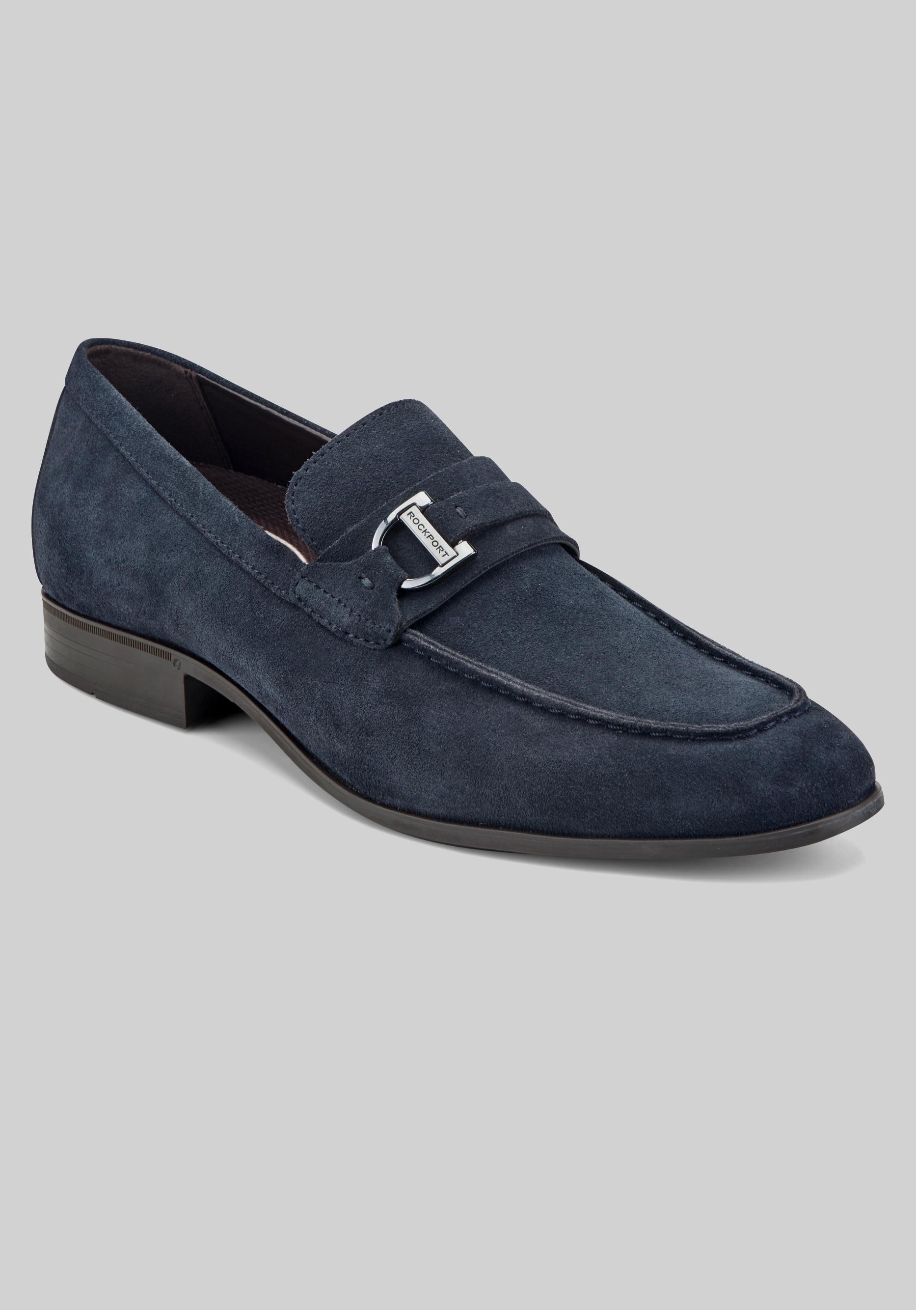 Men's New!, Rockport Carlo Almond Toe Dress Loafers - Jos A Bank
