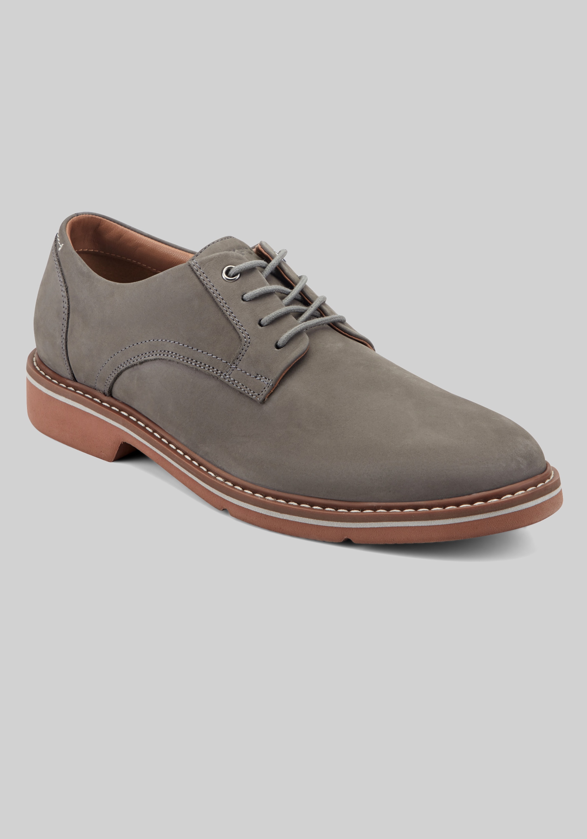 Men's Shoes, Rockport Foley Almond Toe Casual Oxfords - Jos A Bank