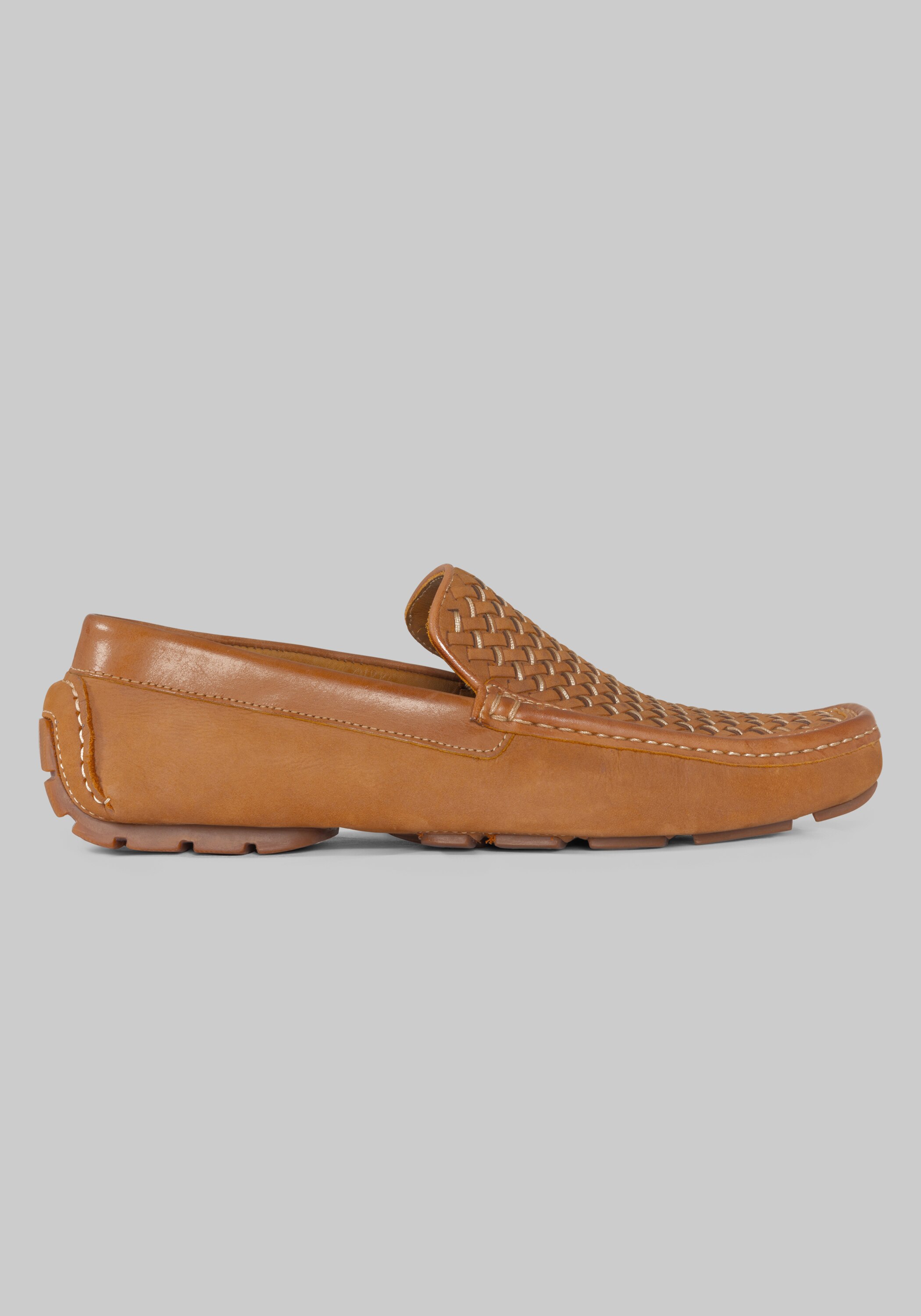 Donald Pliner Damiano Woven Moc Toe Loafers