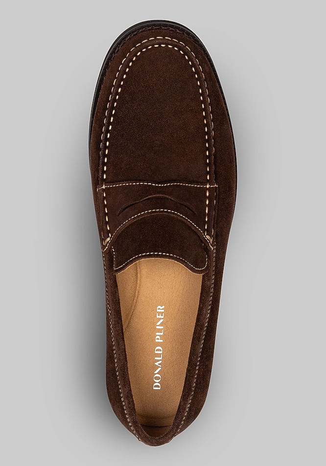 Donald Pliner Miles Penny Loafers - All Shoes | Jos A Bank display picture 3