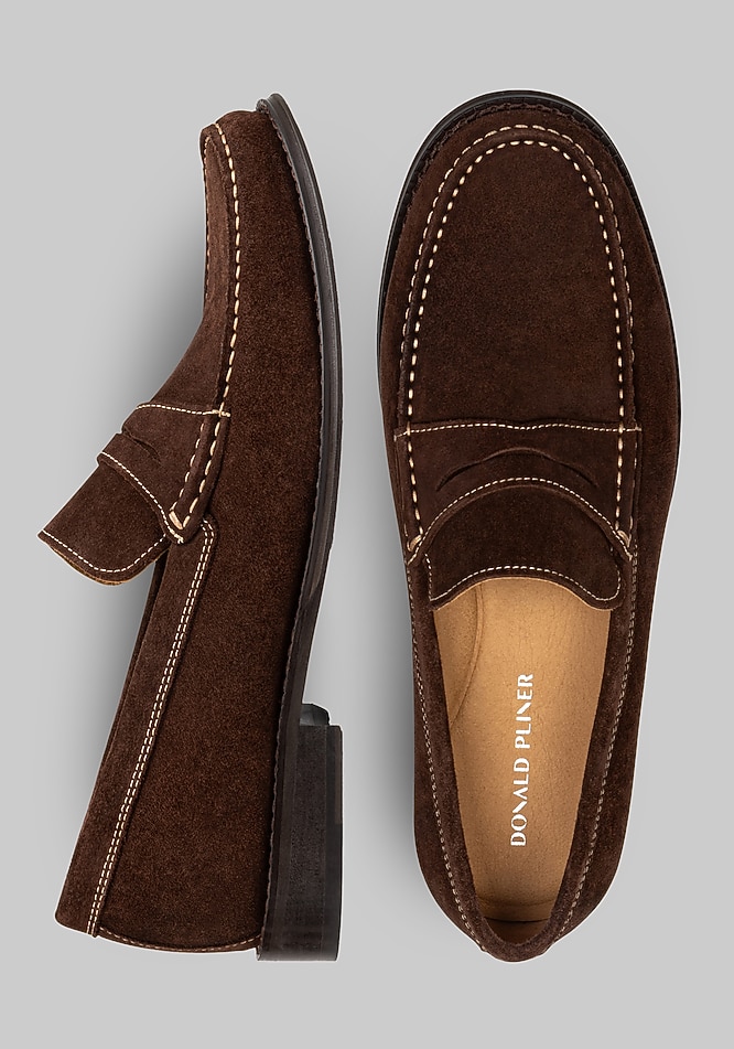 Donald Pliner Miles Penny Loafers - All Shoes | Jos A Bank display picture 1