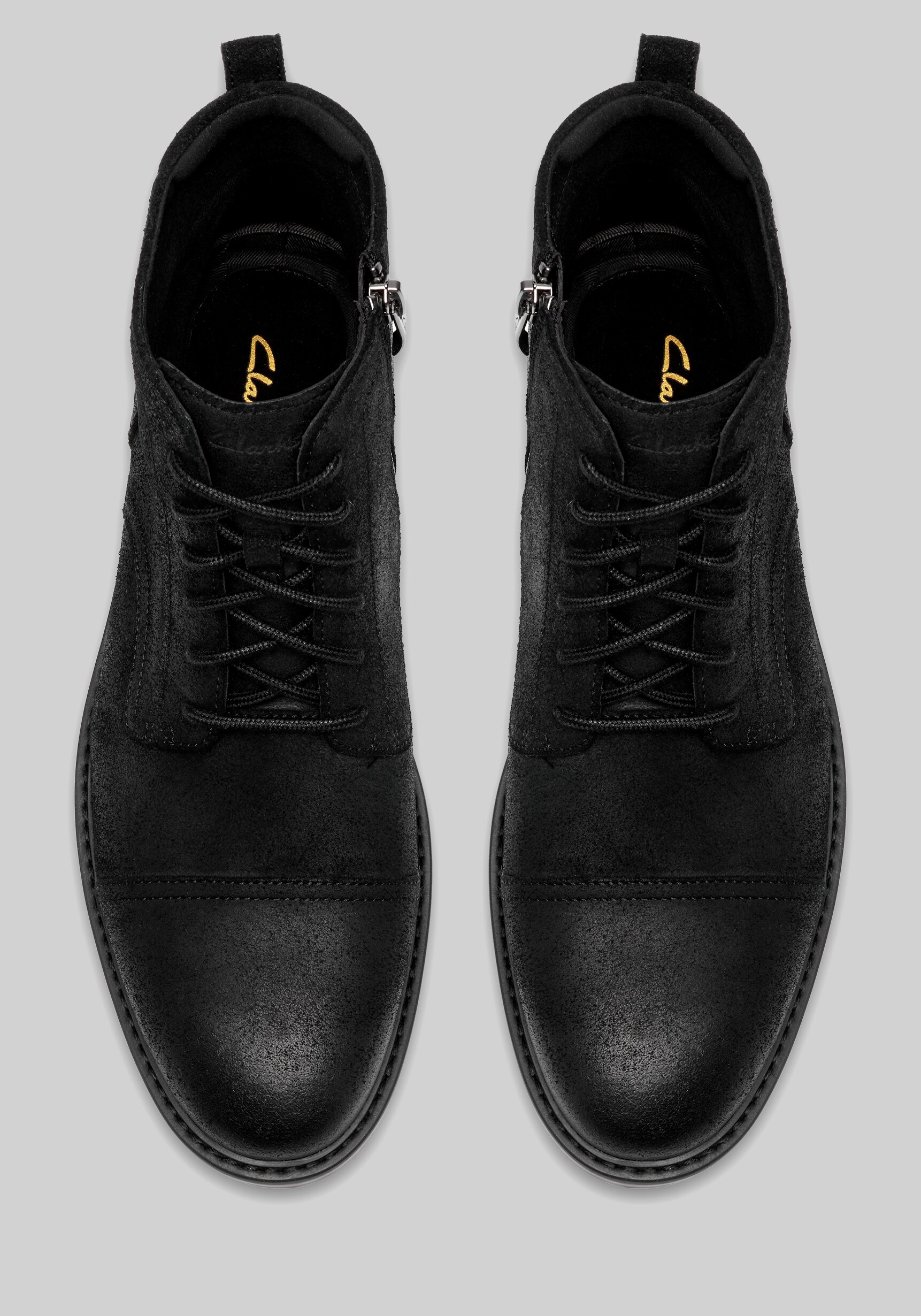 Clarks Aldwin2 Cap Toe Boots