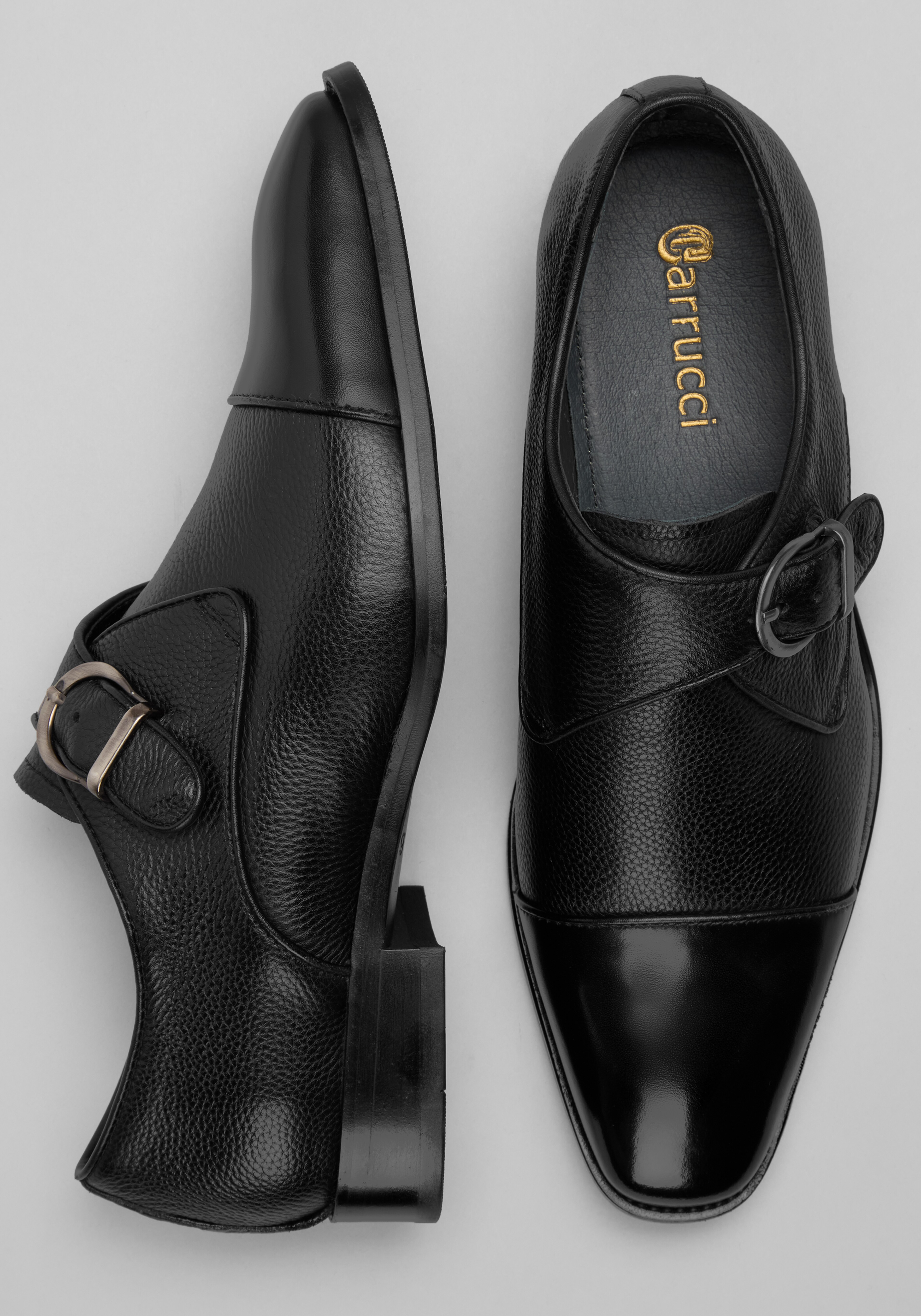 Carrucci Monk Strap Shoes