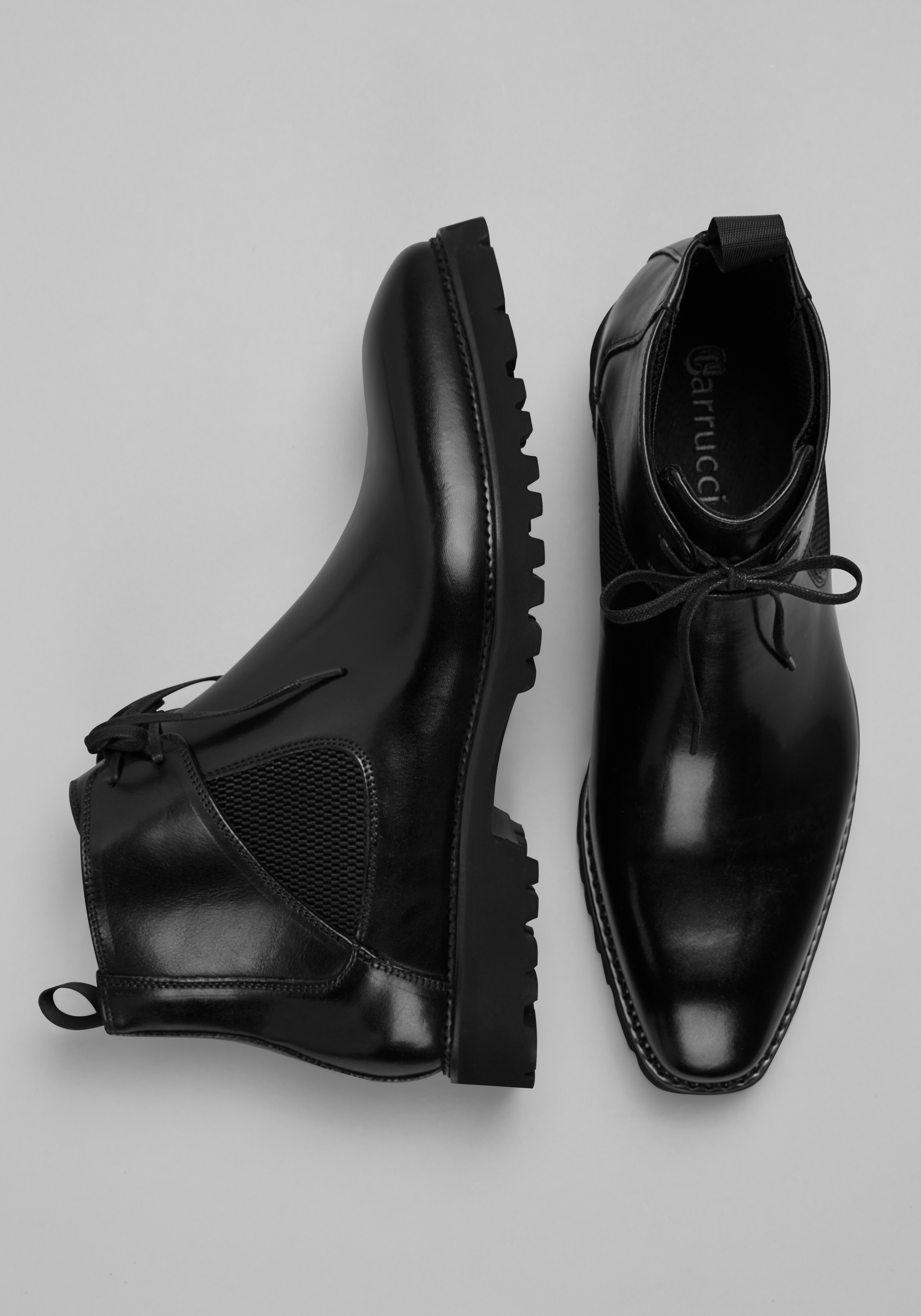 Carrucci Laced Chelsea Boots