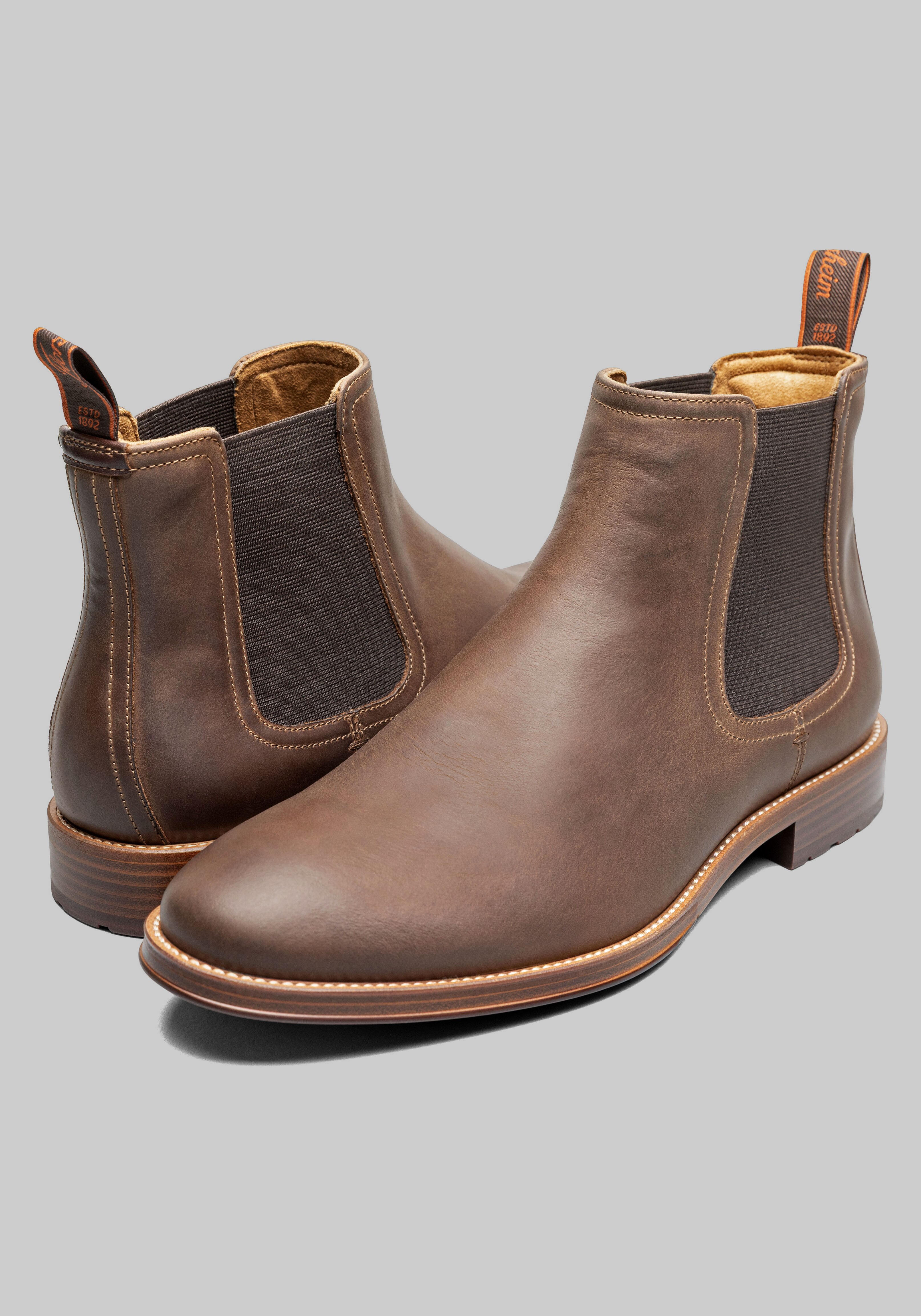 Rucci Lug Plain Toe Chelsea Boots