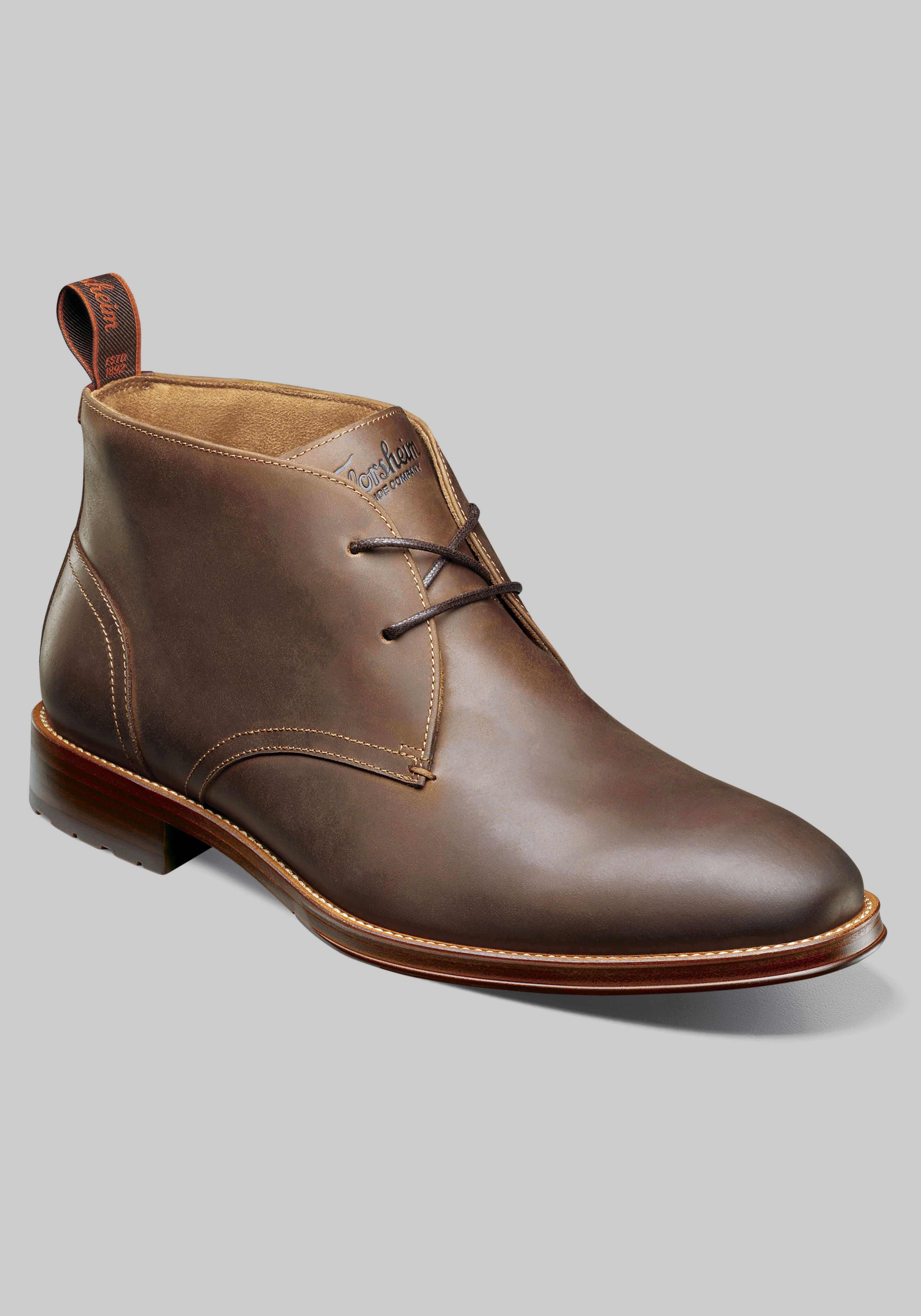 Florsheim Rucci Plain Toe Chukka Boots