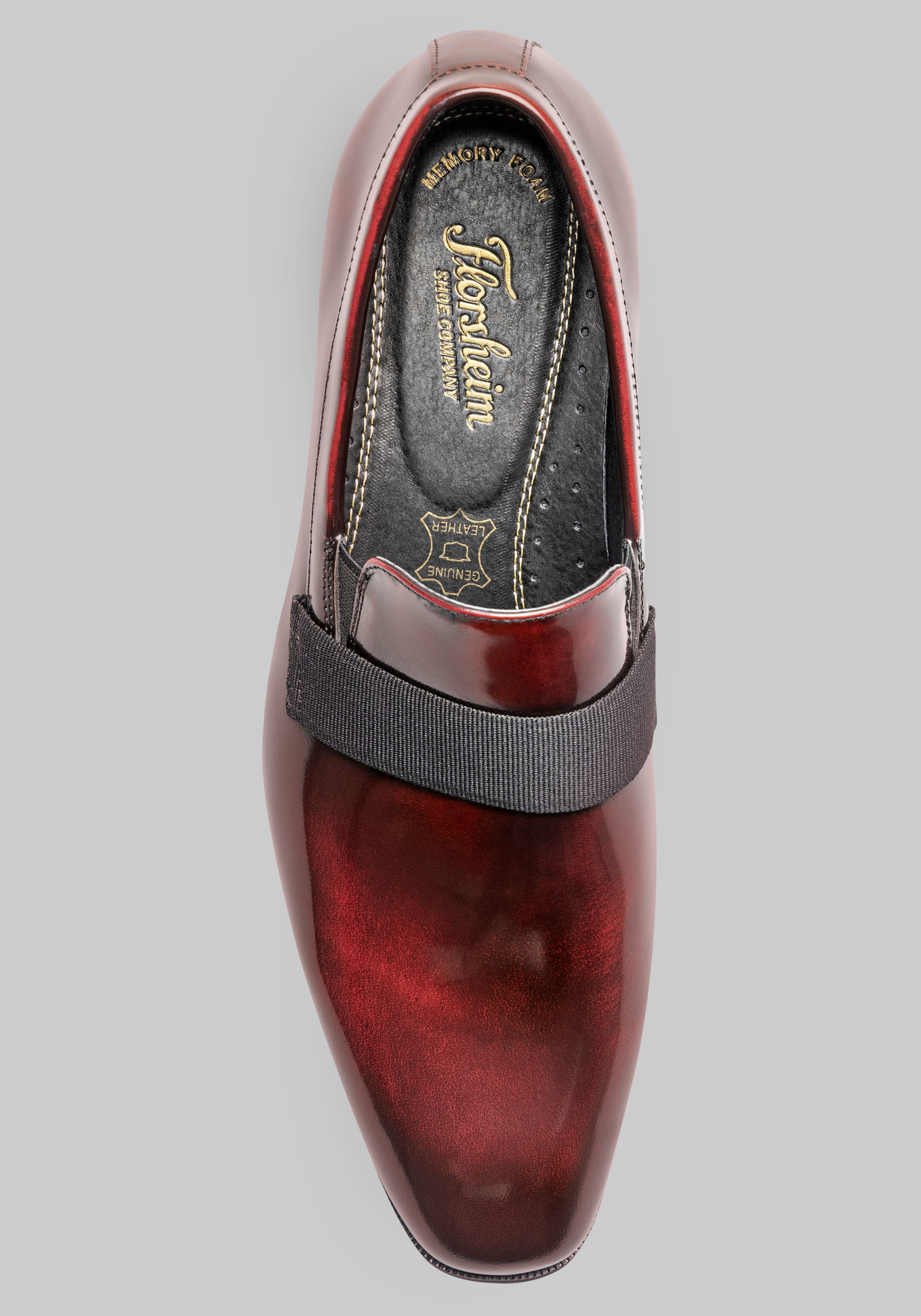Florsheim Tux Plain Toe Strap Formal Dress Shoes