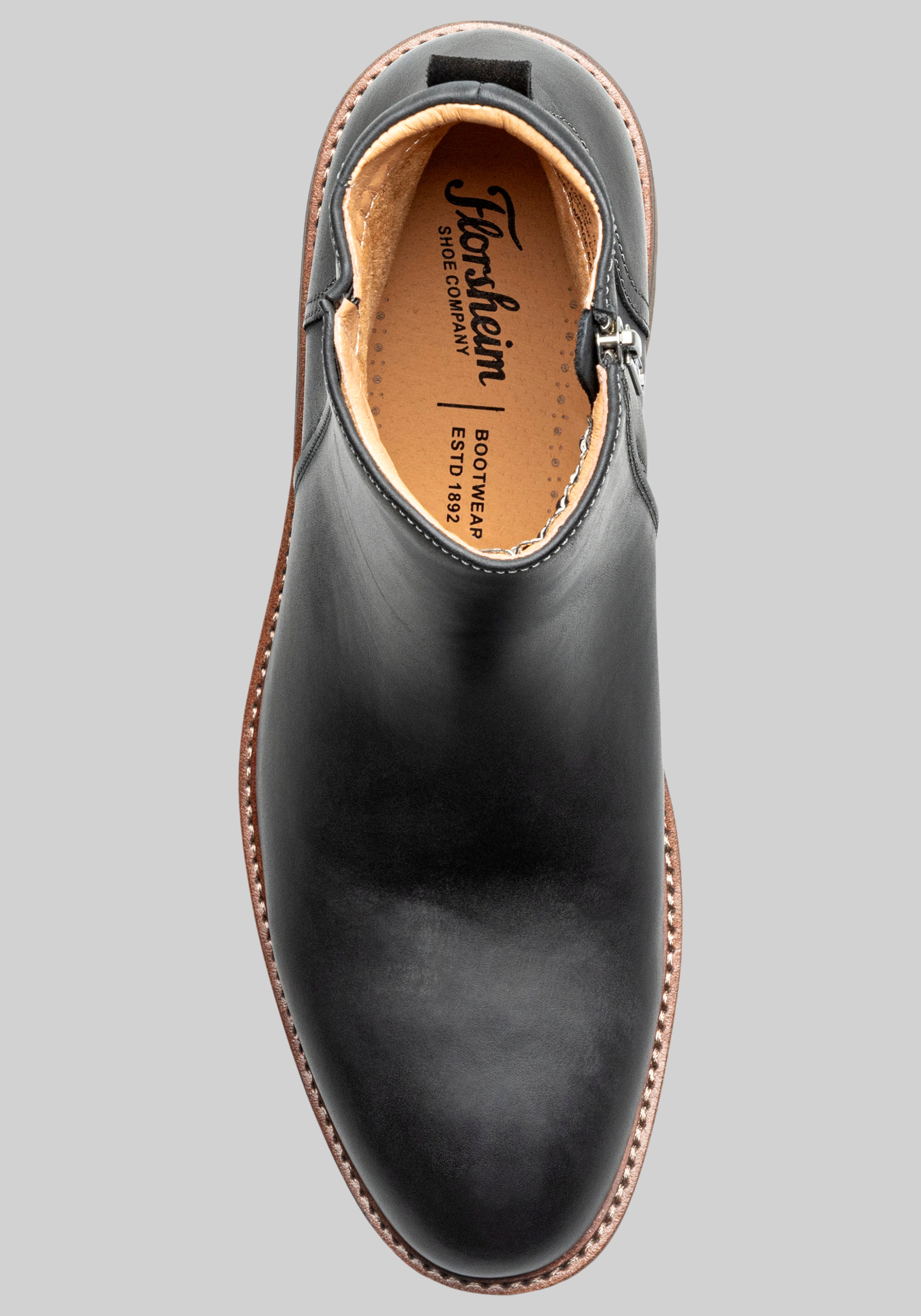 Florsheim Redford Plain Toe Side Zip Boots