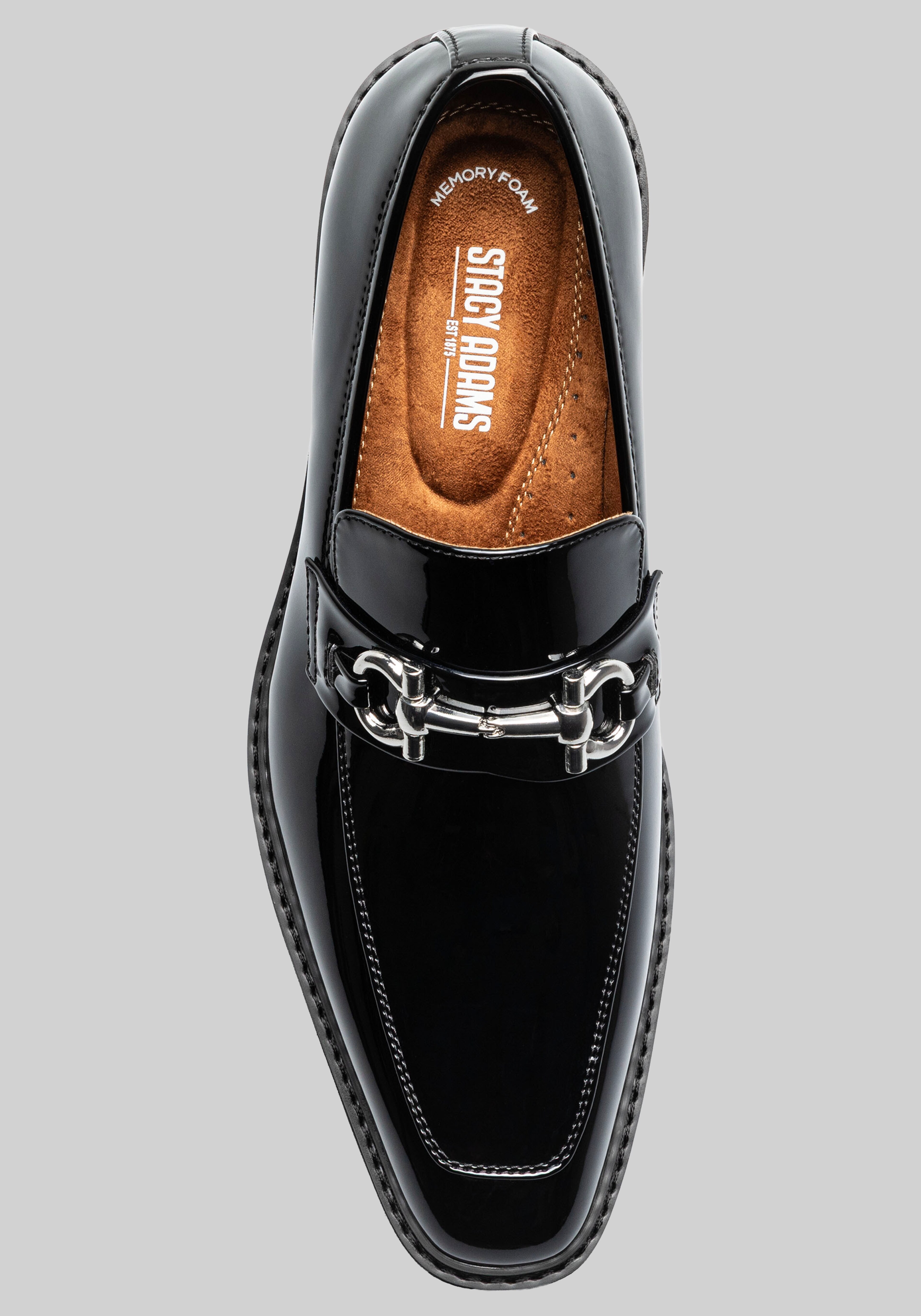 Stacy Adams Carabello Moc Toe Metal Bit Loafers