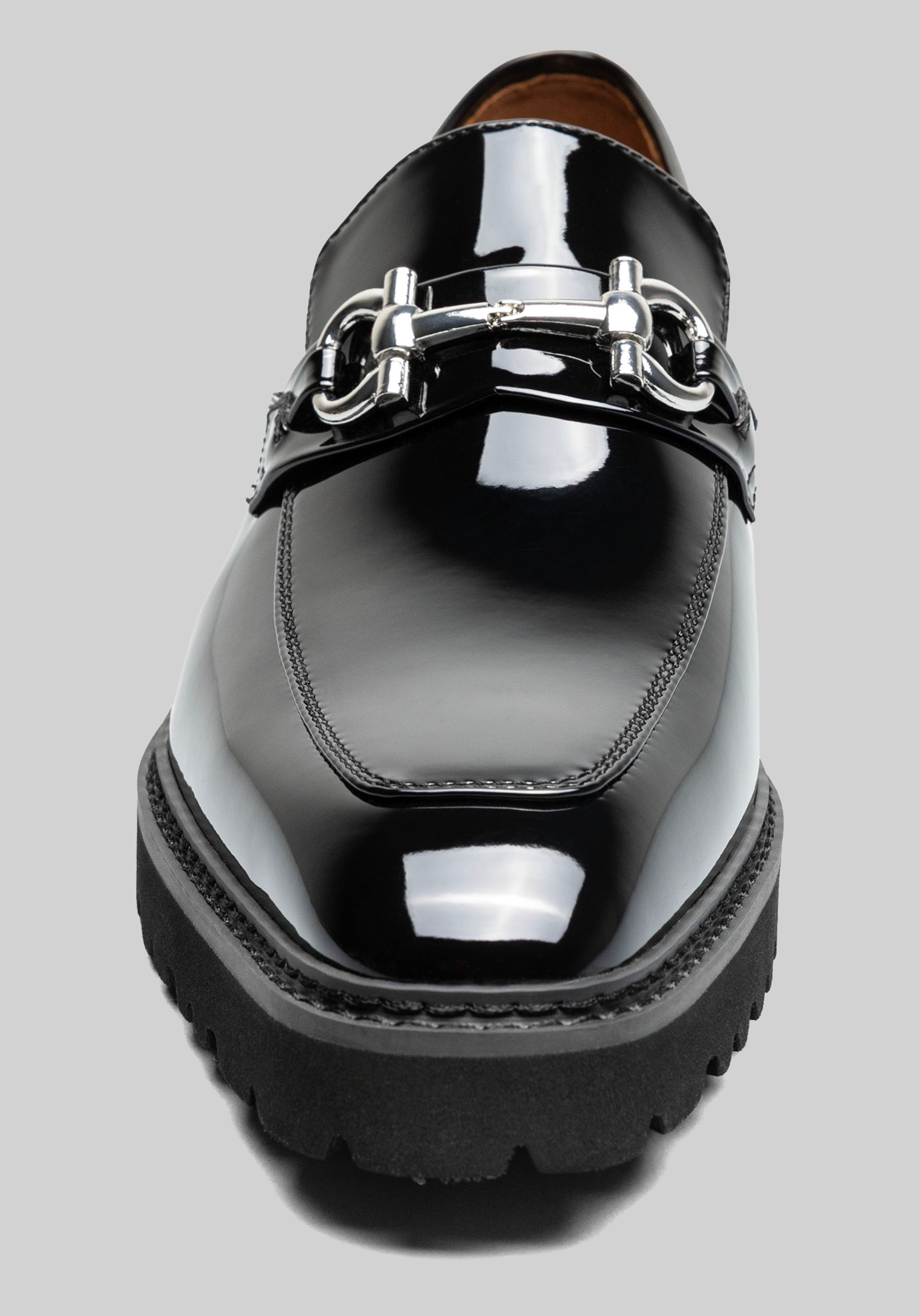 Stacy Adams Carabello Moc Toe Metal Bit Loafers