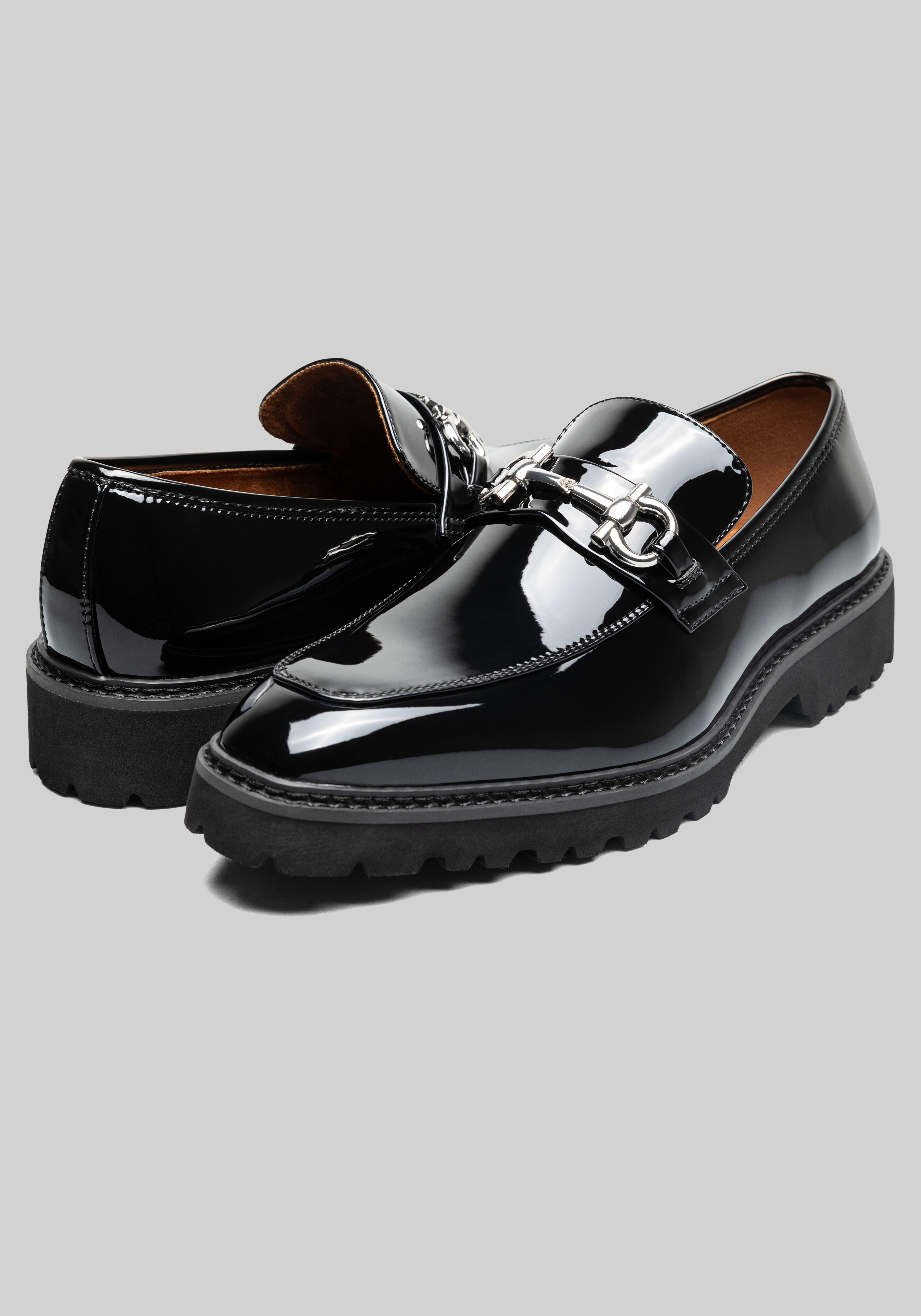 Stacy Adams Carabello Moc Toe Metal Bit Loafers