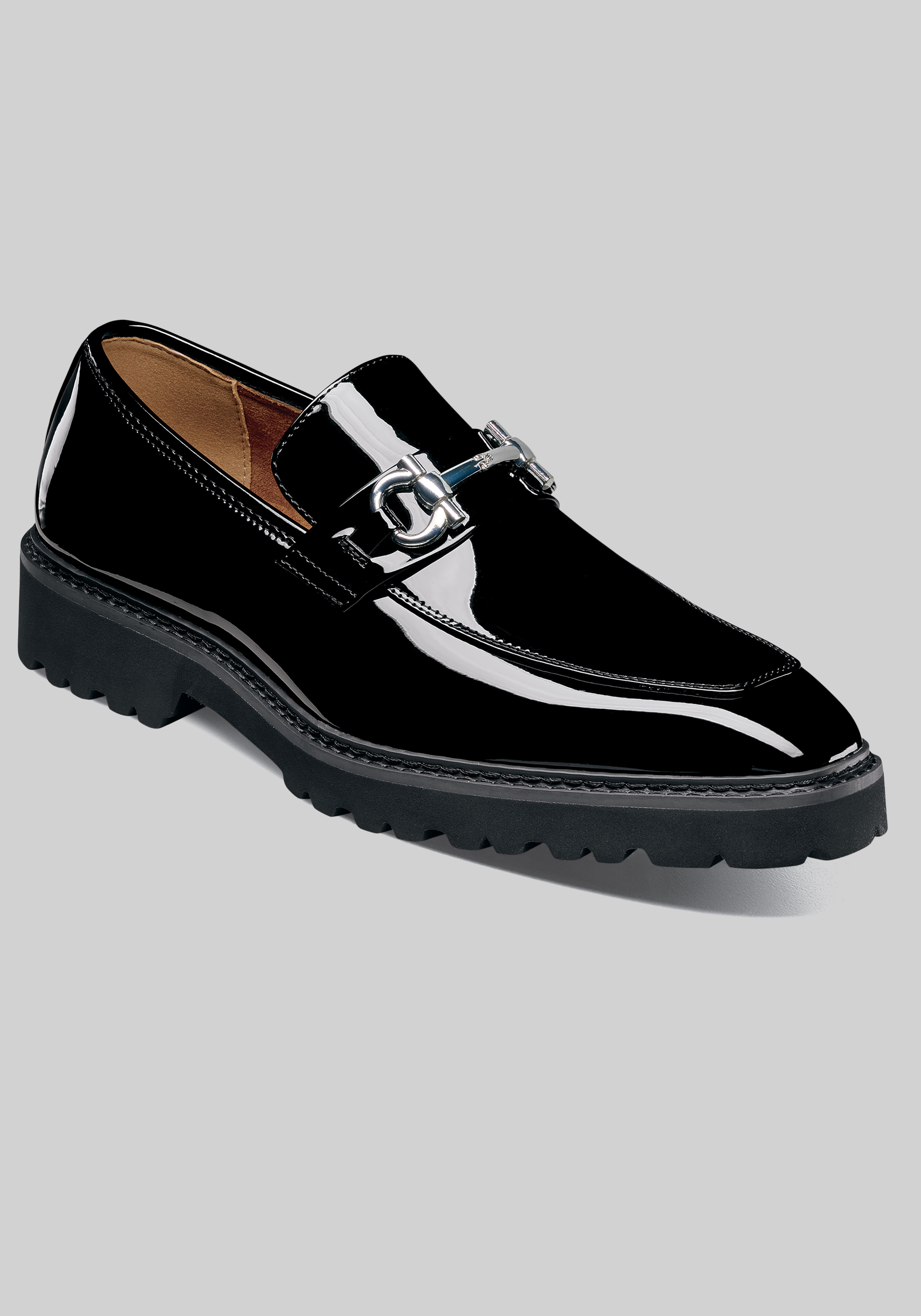 Stacy Adams Carabello Moc Toe Metal Bit Loafers