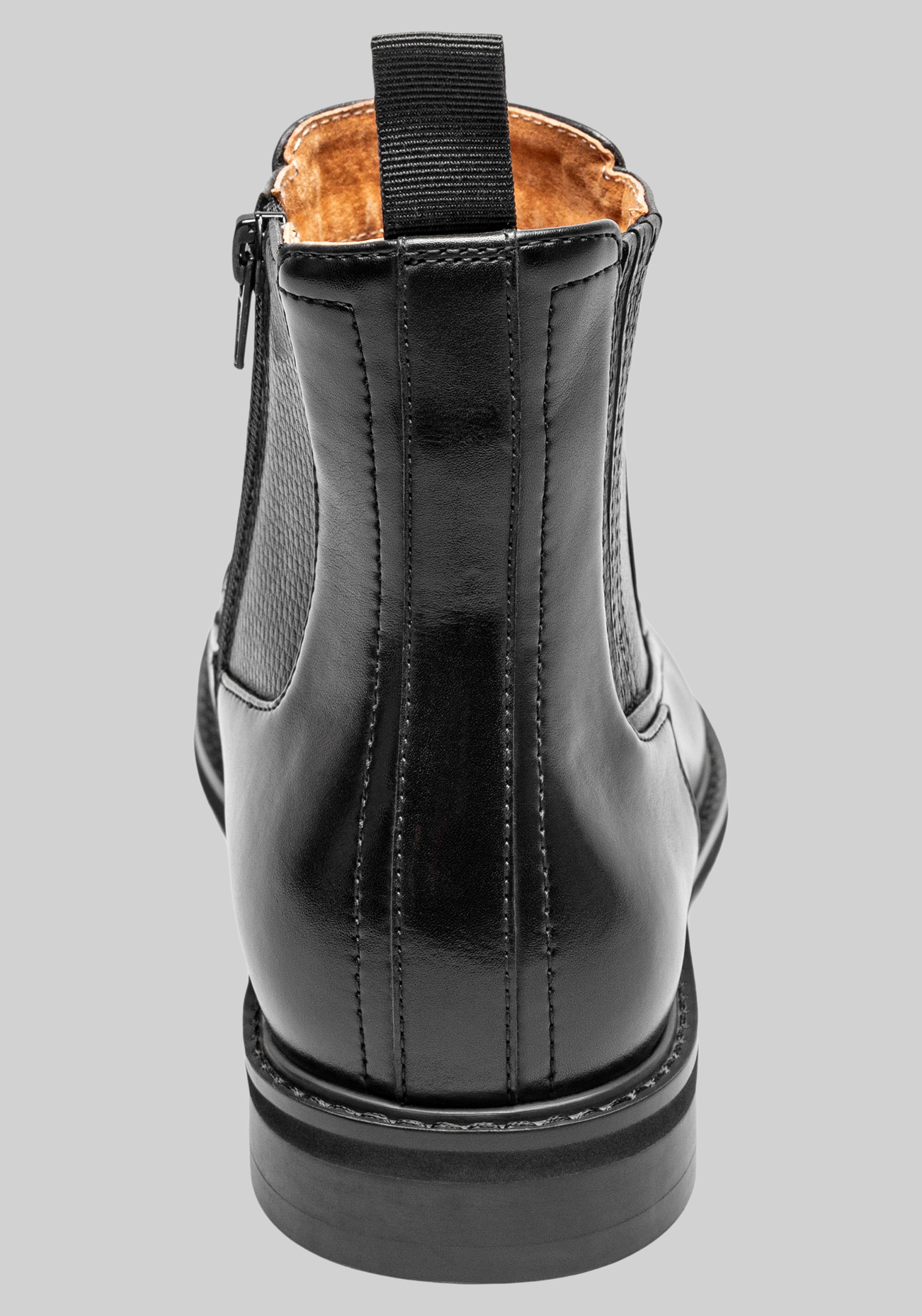 Stacy Adams Berkshire Cap Toe Inside Zip Boots