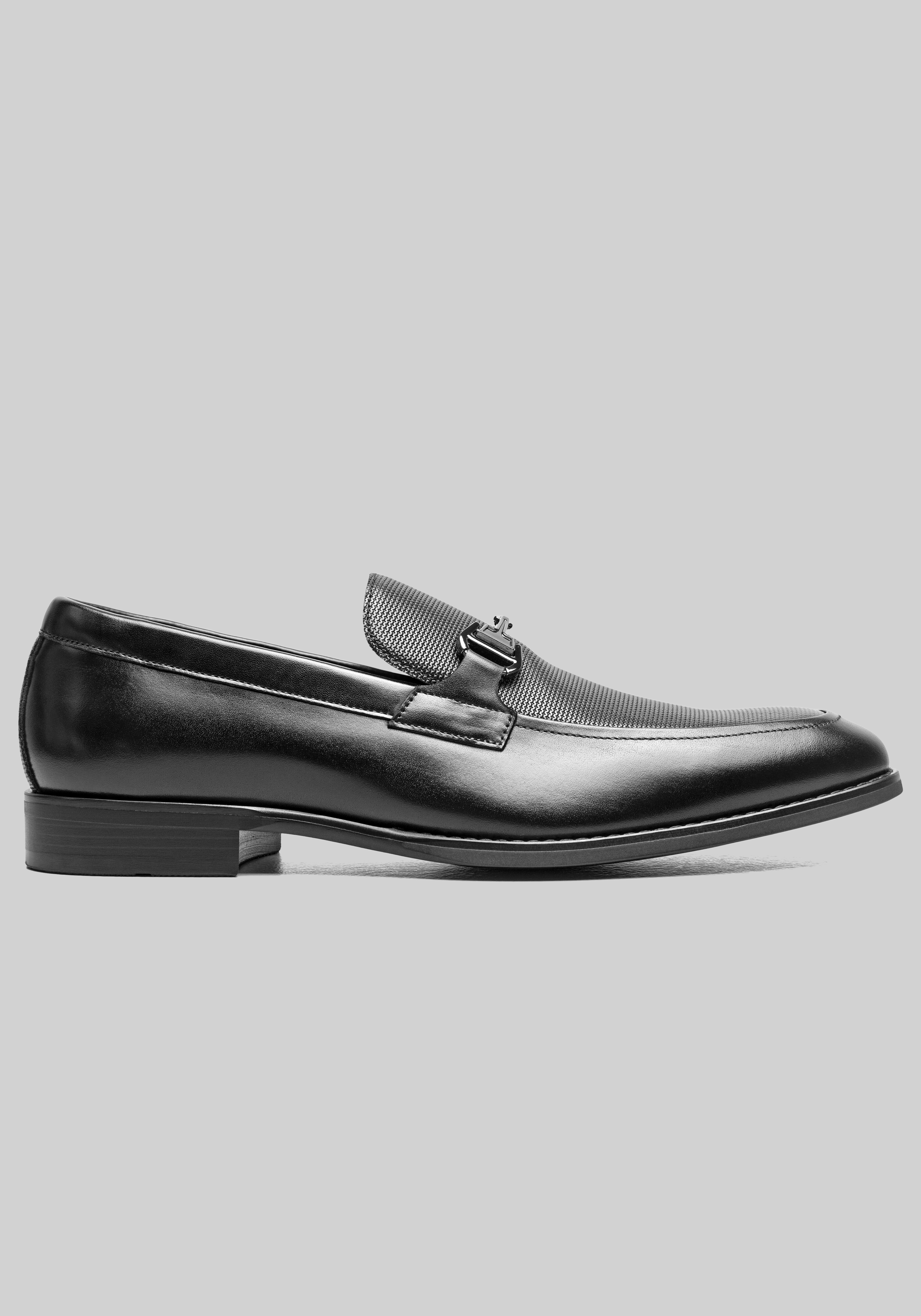 Stacy Adams Lawton Moc Toe Metal Bit Loafers