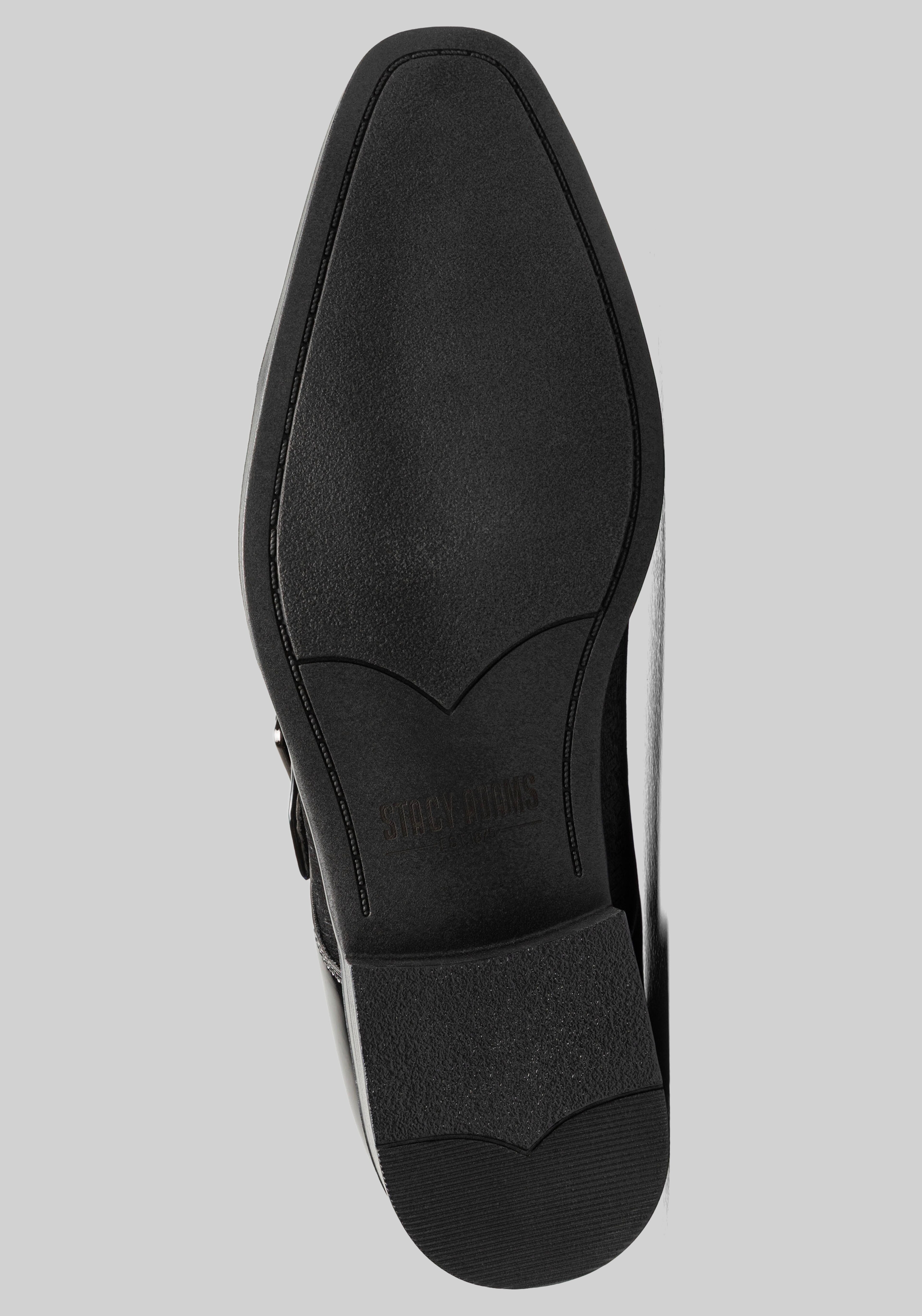 Stacy Adams Sutherland Cap Toe Monk Strap Loafers