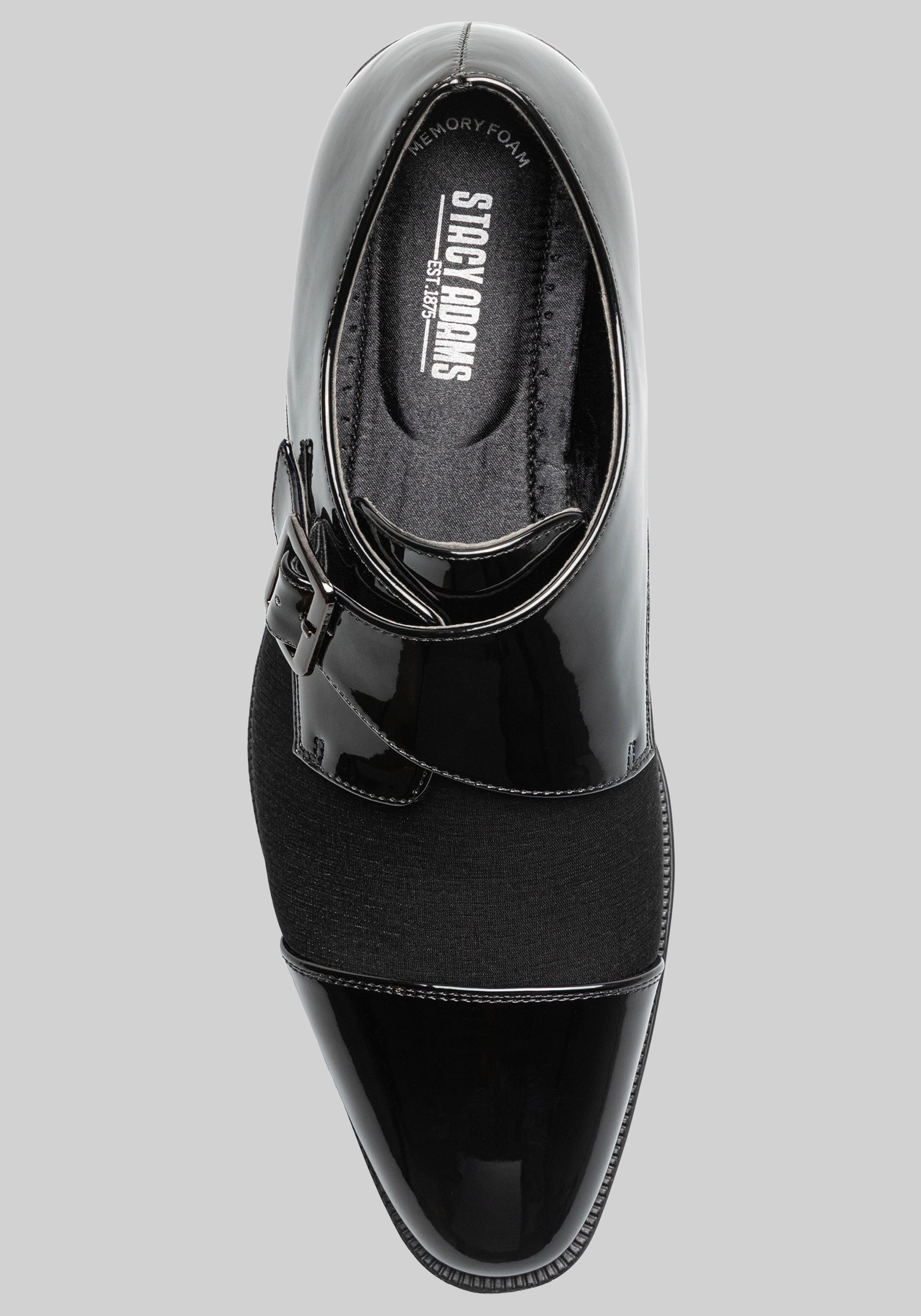 Stacy Adams Sutherland Cap Toe Monk Strap Loafers