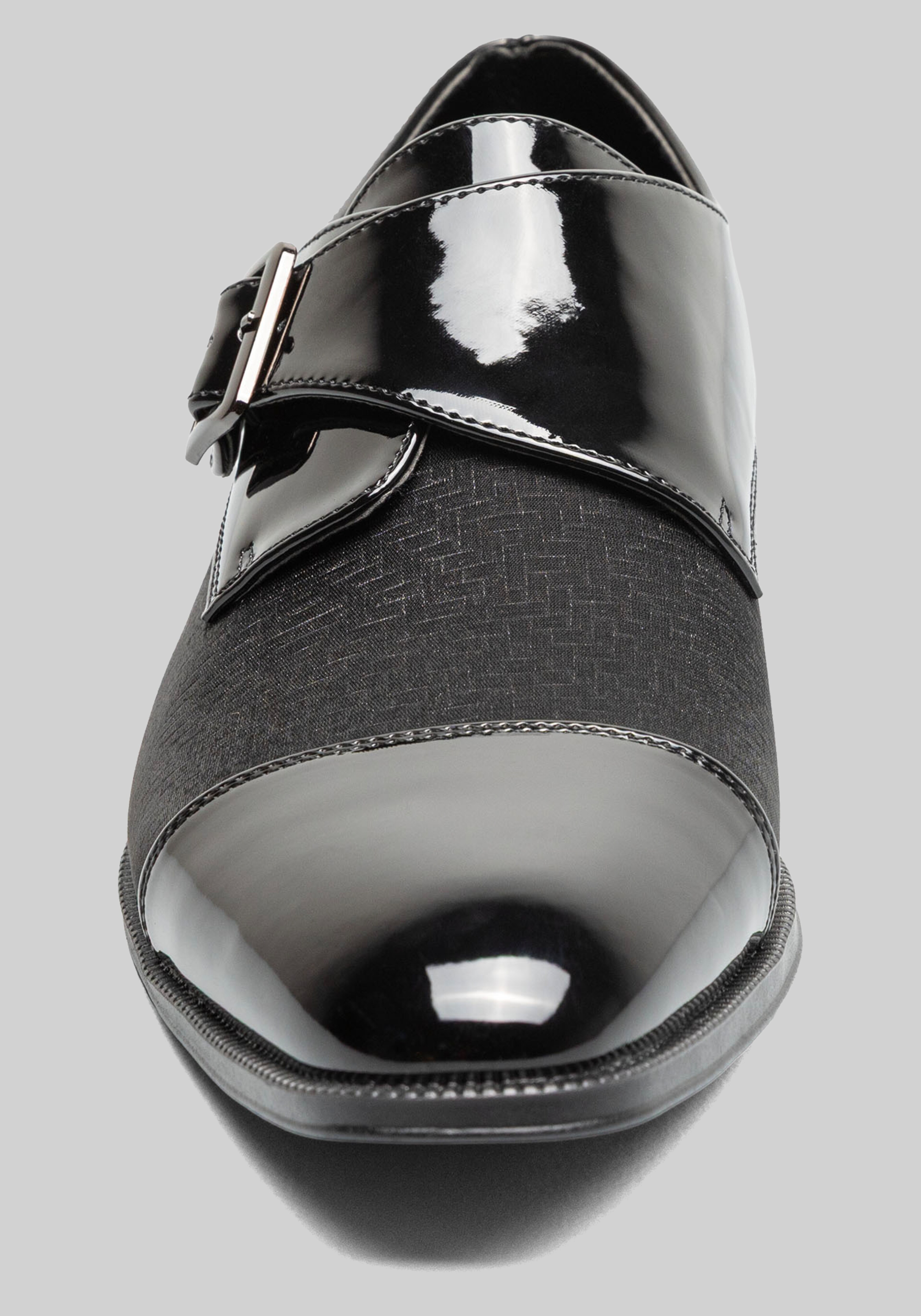 Stacy Adams Sutherland Cap Toe Monk Strap Loafers
