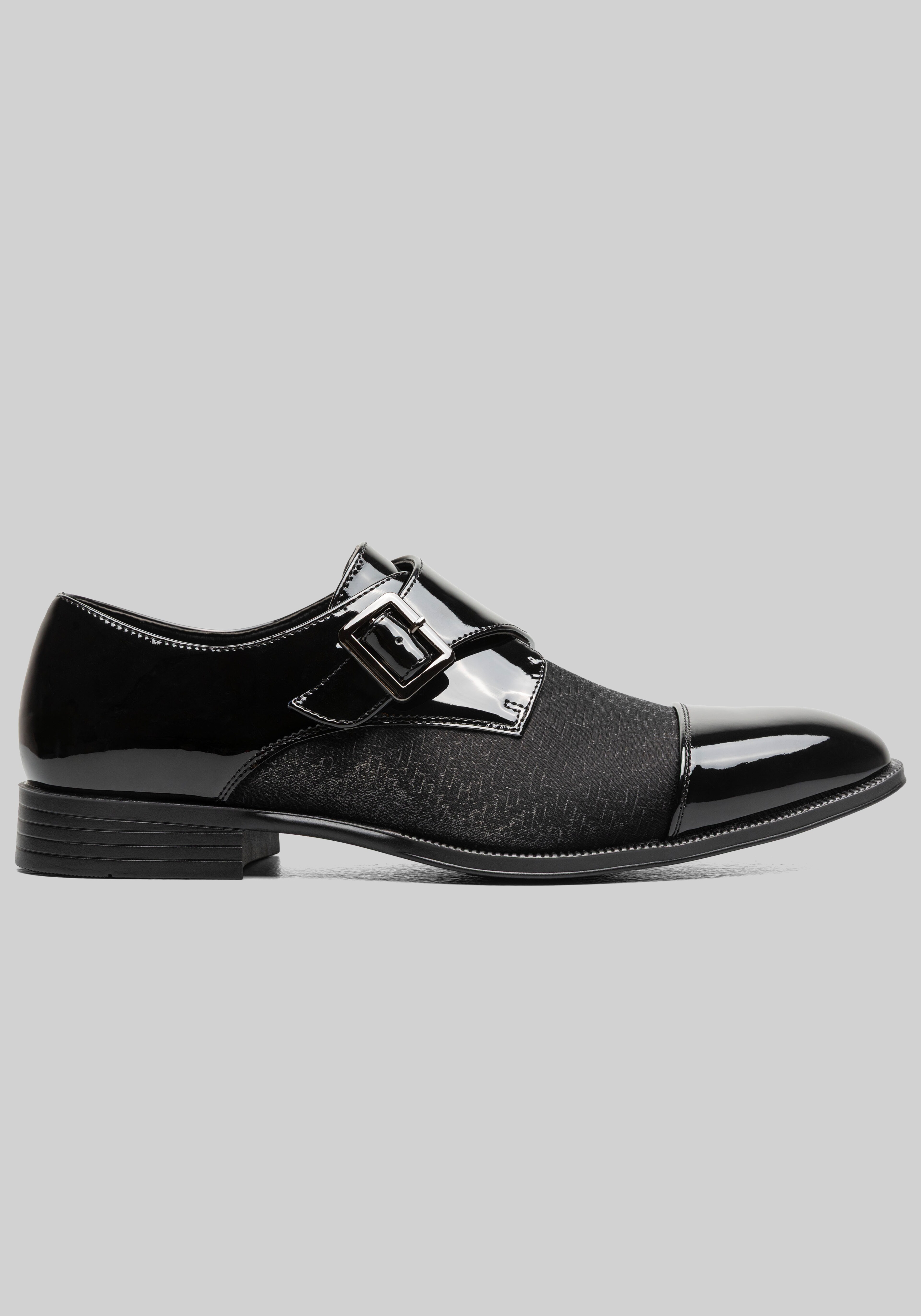 Stacy Adams Sutherland Cap Toe Monk Strap Loafers