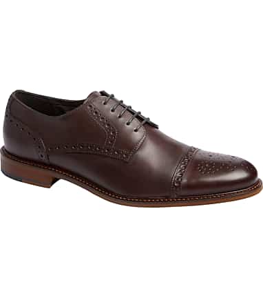 Joseph Abboud Owings Cap Toe Lace Up Oxfords CLEARANCE All