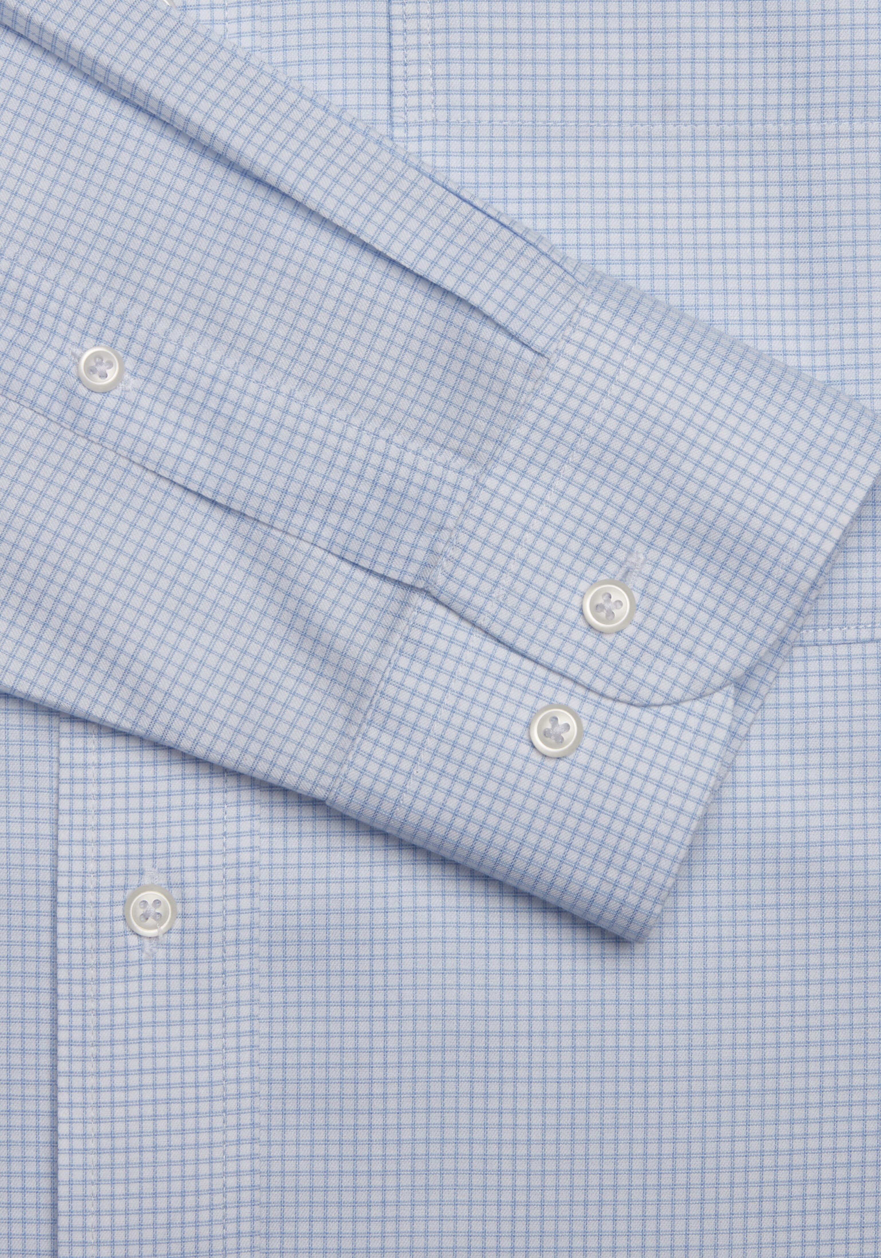 Traveler® Collection Traditional Fit Small Check Dress Shirt - Big & Tall